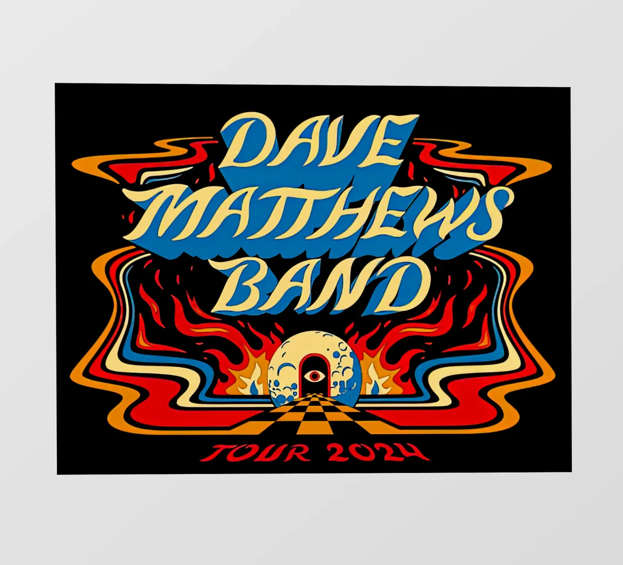 Dave Matthews Band pellicola backlit da andrea boceli
