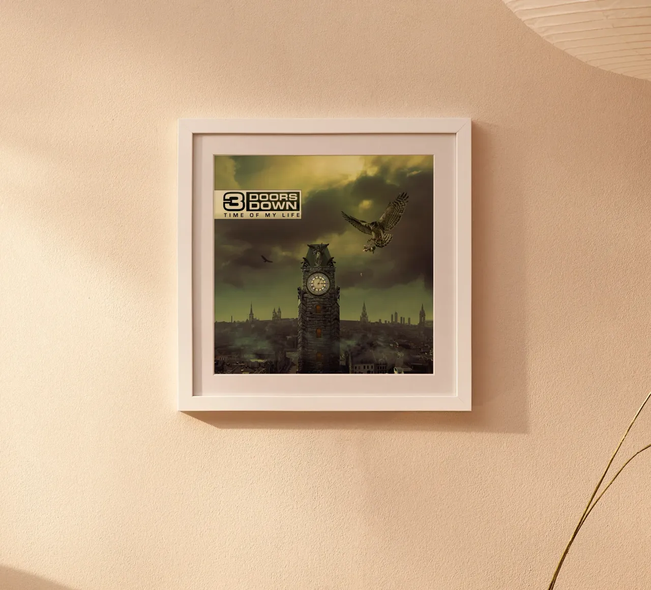 3 Doors Down poster con telaio in plastica da Musadad Shop