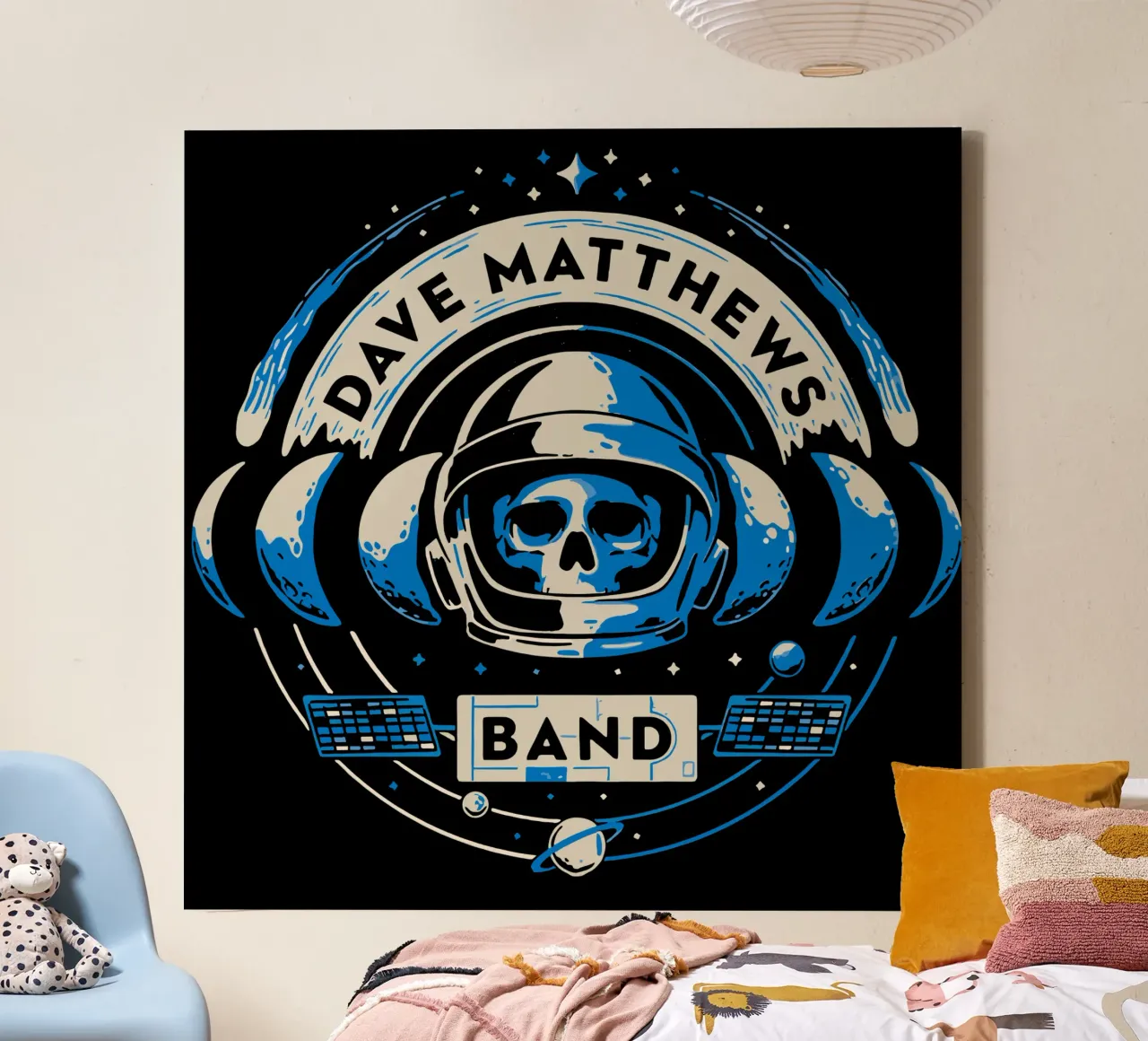 Dave Matthews Band Satellite tela con Cornice a cassetta da andrea boceli