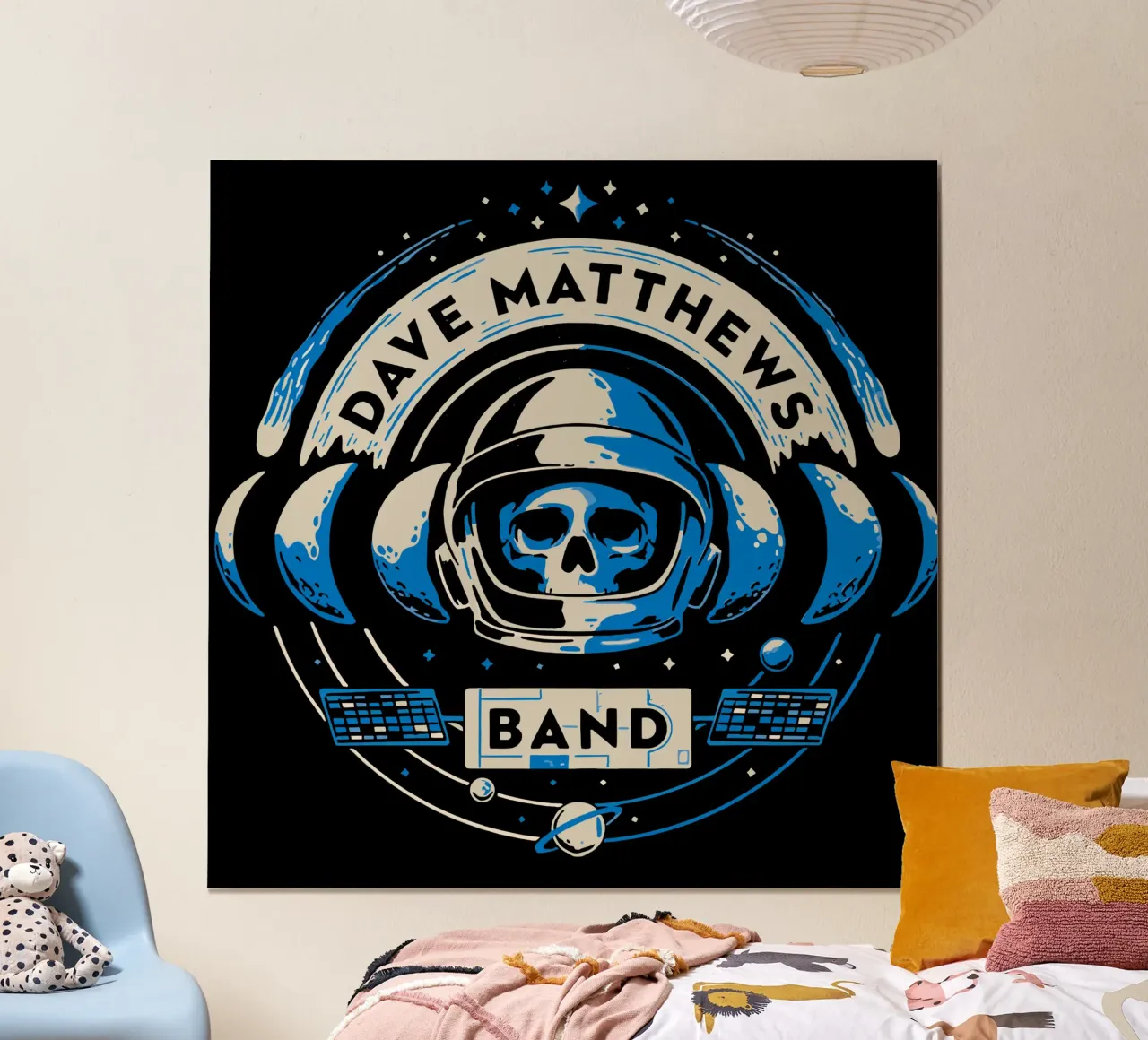 Dave Matthews Band Satellite poster con telaio in plastica da andrea boceli