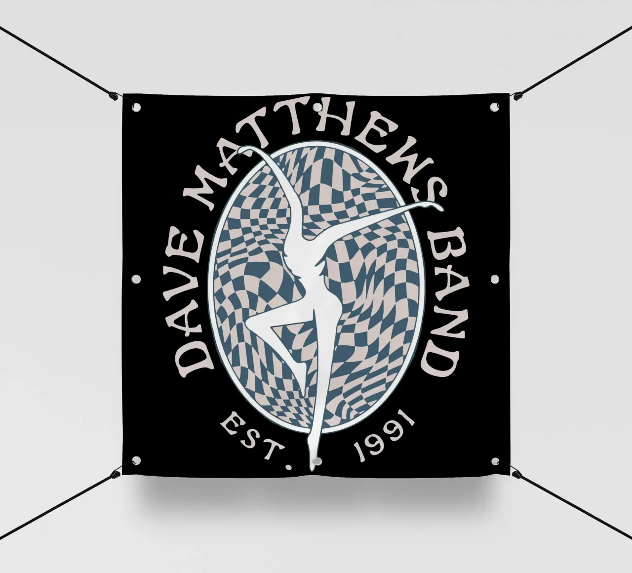 Tasca Firedancer con tintura a pigmenti della Dave Matthews Band telo in pvc da andrea boceli