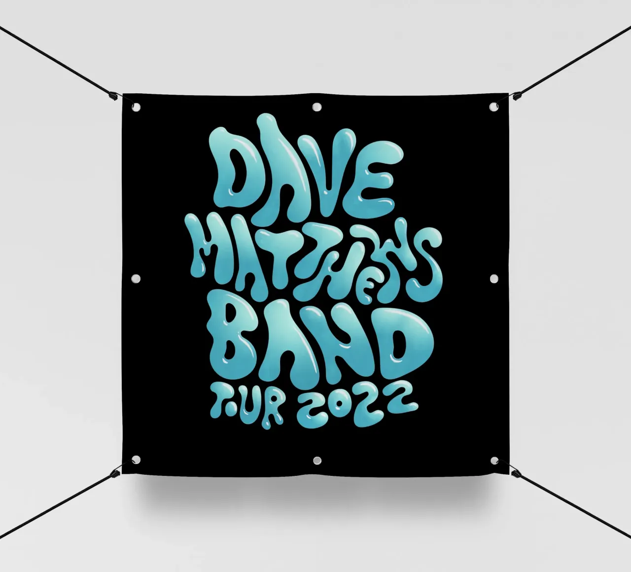 Tour di Dave Matthews telo in pvc da andrea boceli