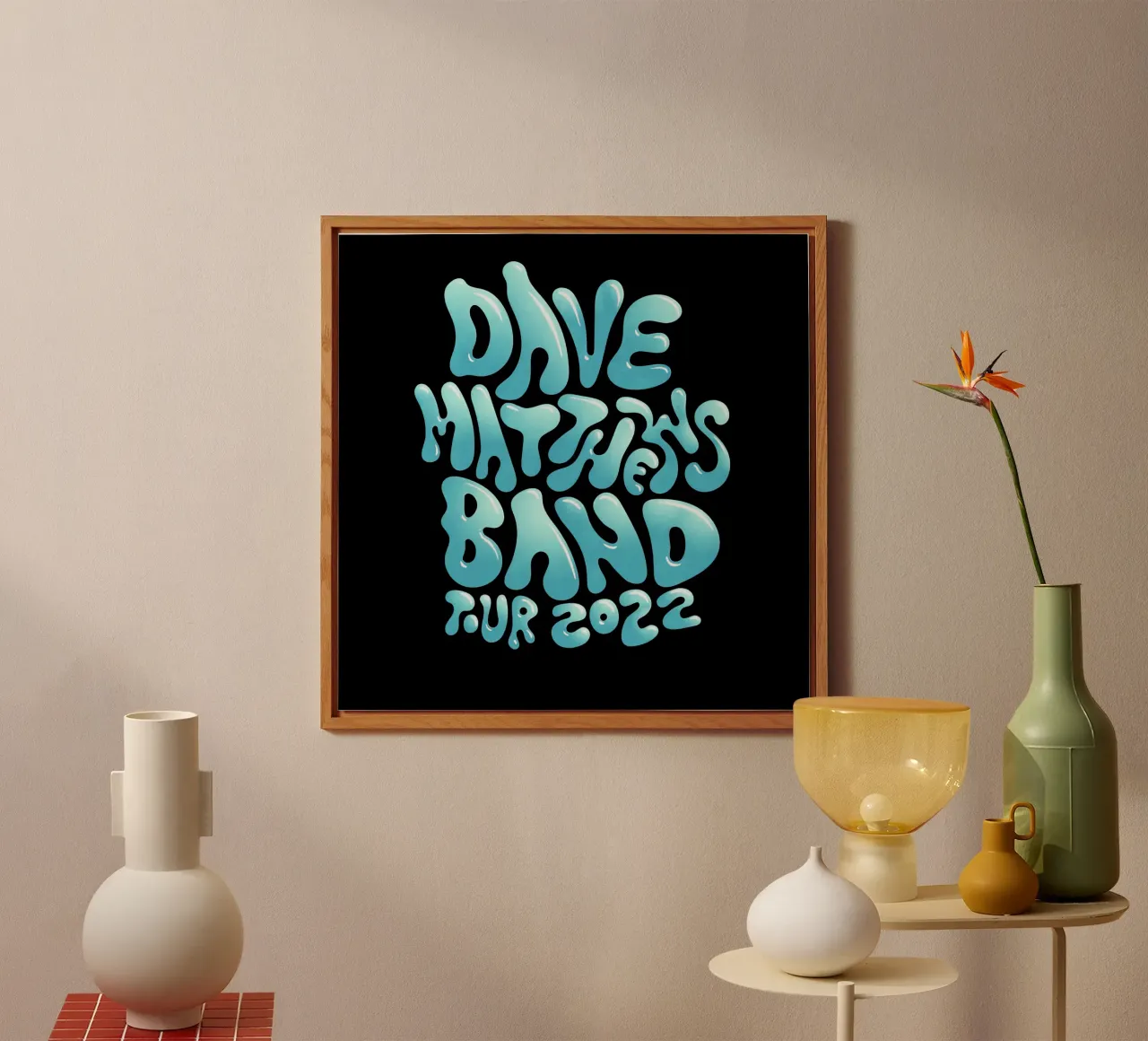 Tour di Dave Matthews alluminio dibond da andrea boceli