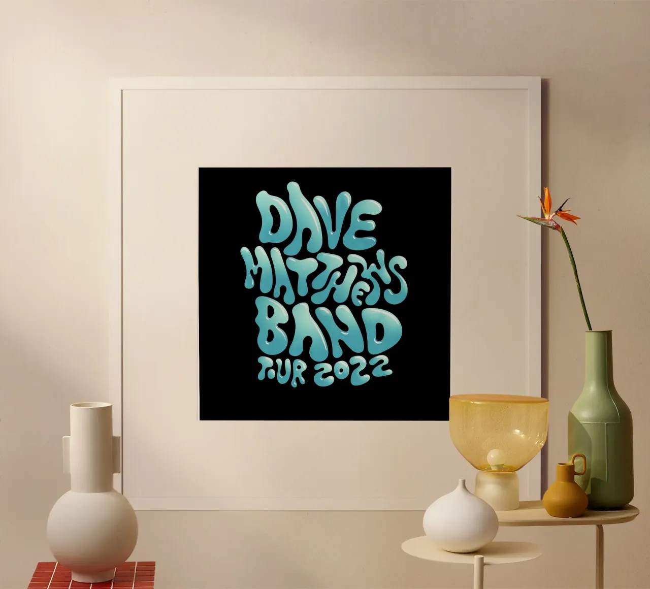 Tour di Dave Matthews poster da andrea boceli