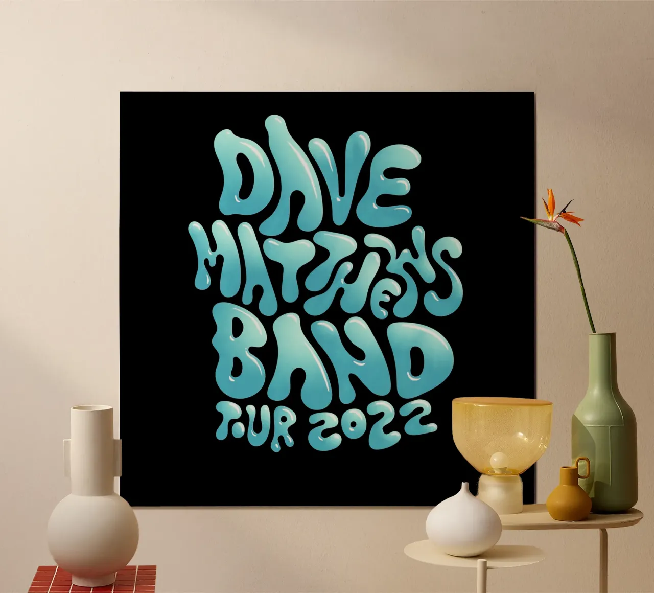 Tour di Dave Matthews poster da andrea boceli