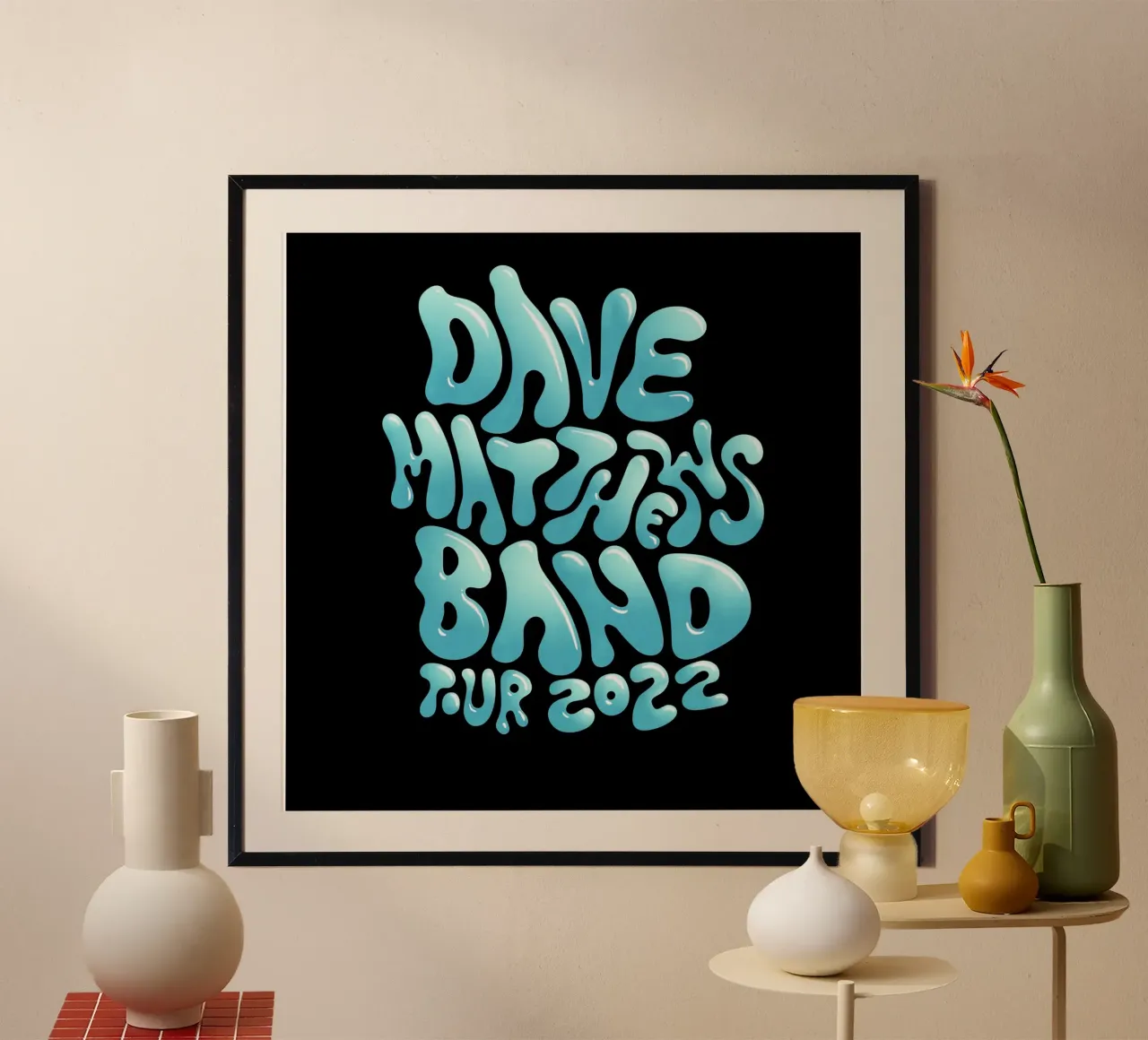 Tour di Dave Matthews poster da andrea boceli