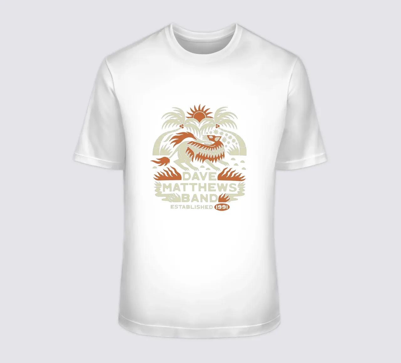 Il Leone di Dave Matthews t-shirt da andrea boceli