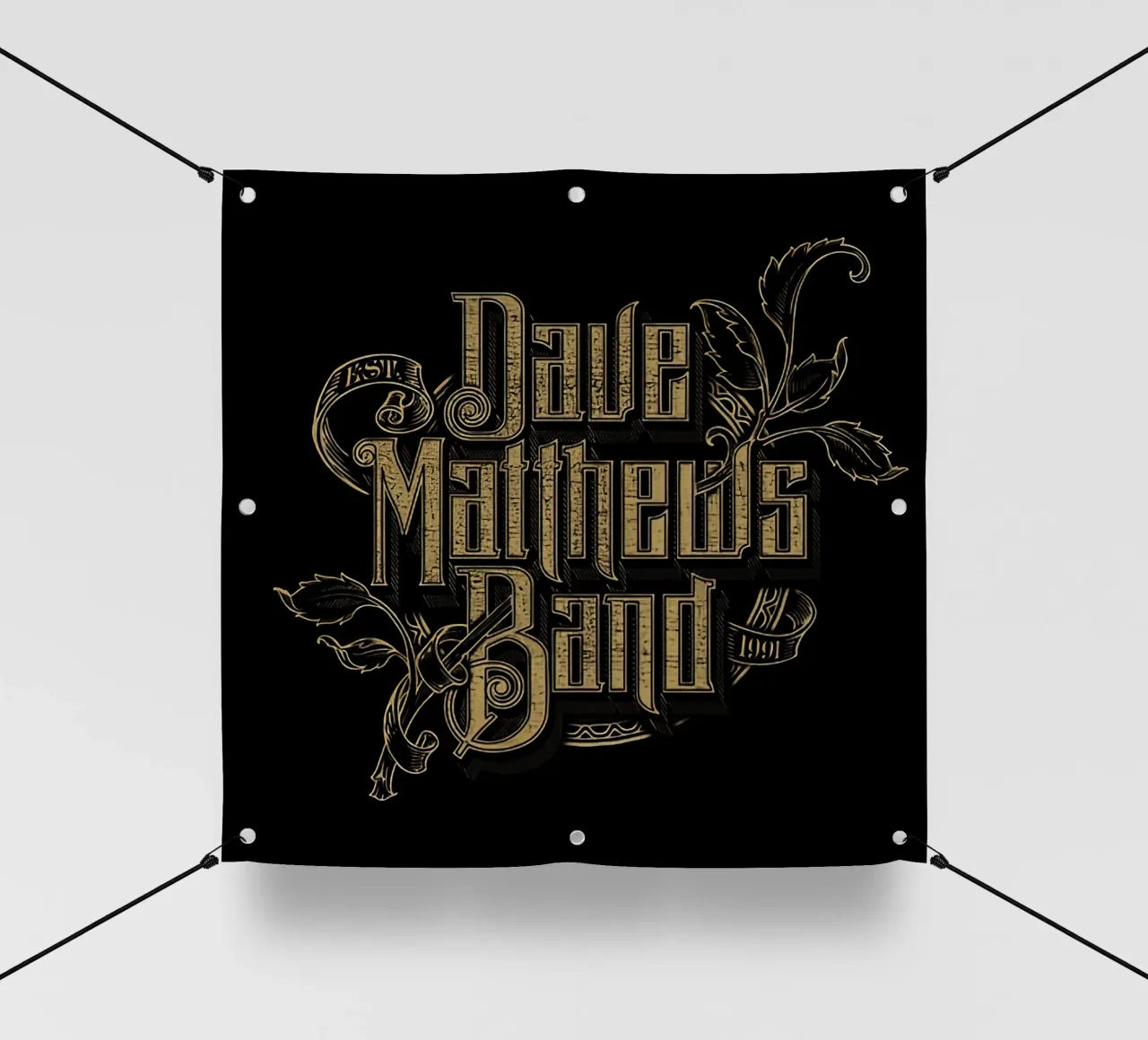 Dave Matthews Resina a caldo telo in pvc da andrea boceli