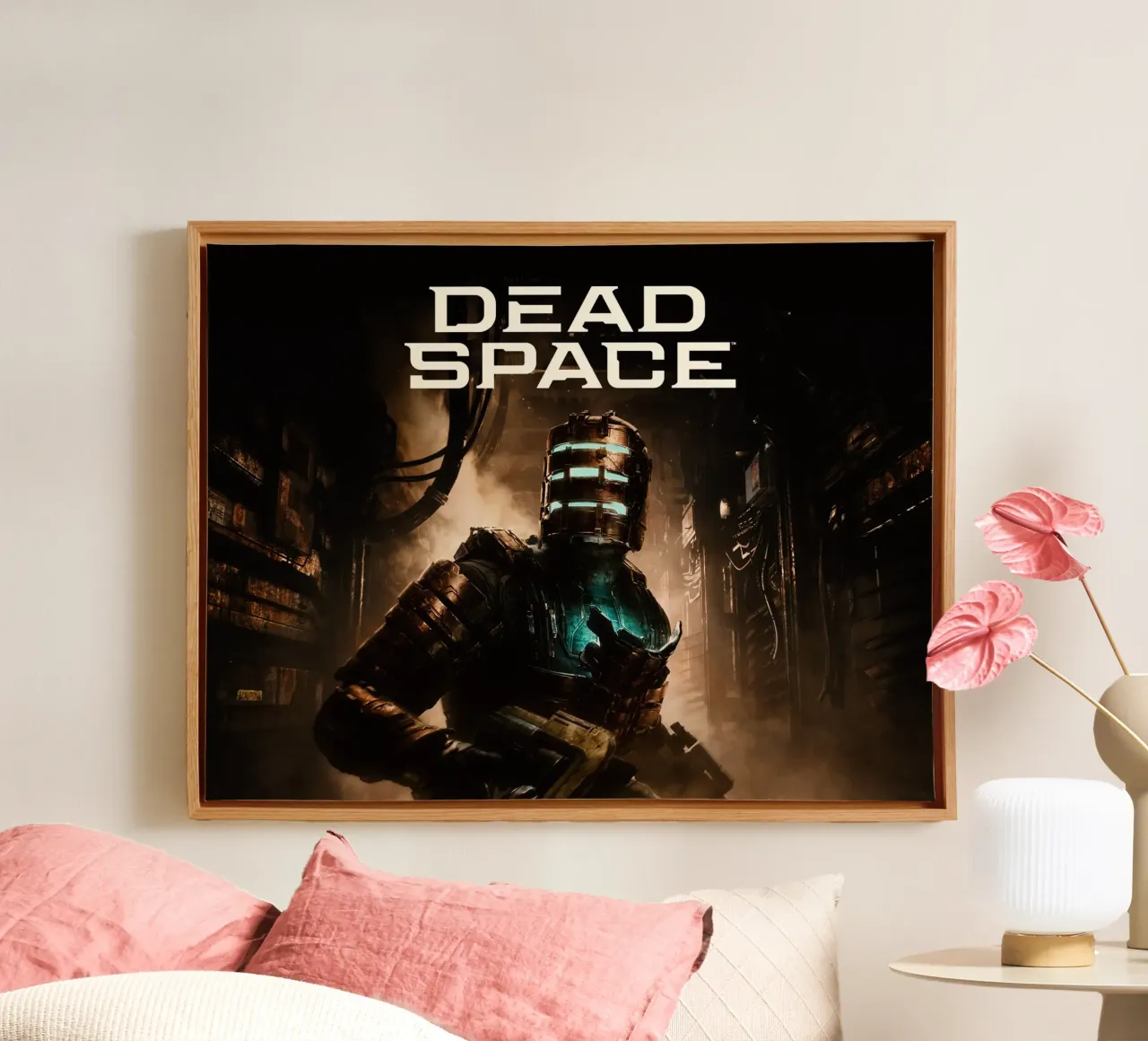 Dead Space tela con Cornice a cassetta da Musadad Shop