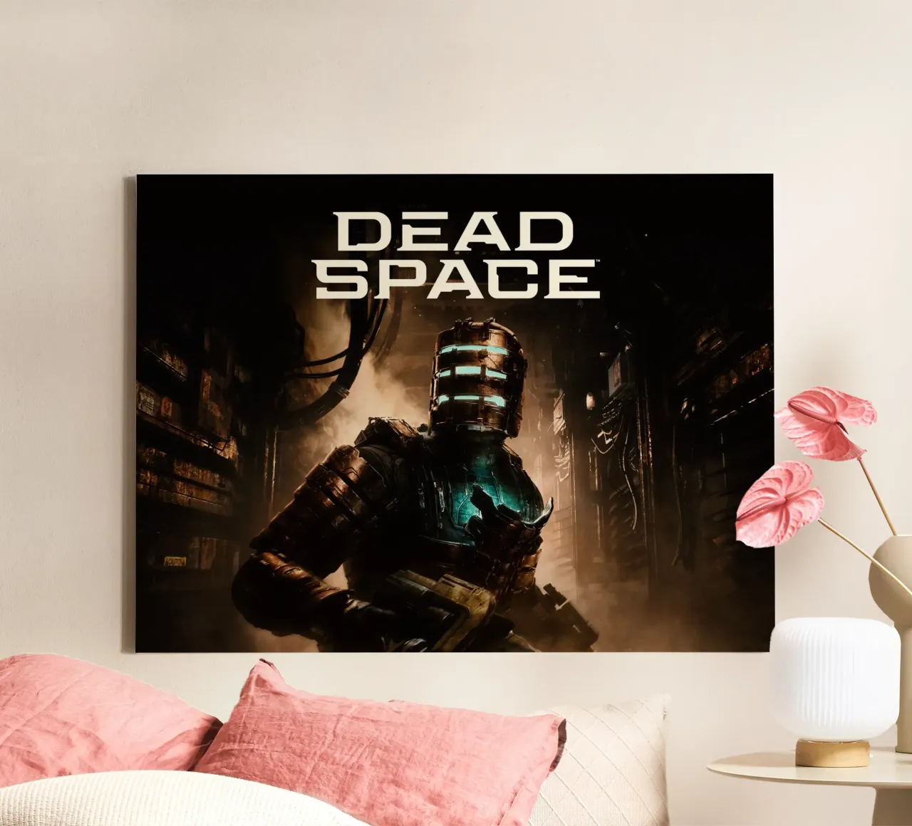 Dead Space tela con Cornice a cassetta da Musadad Shop