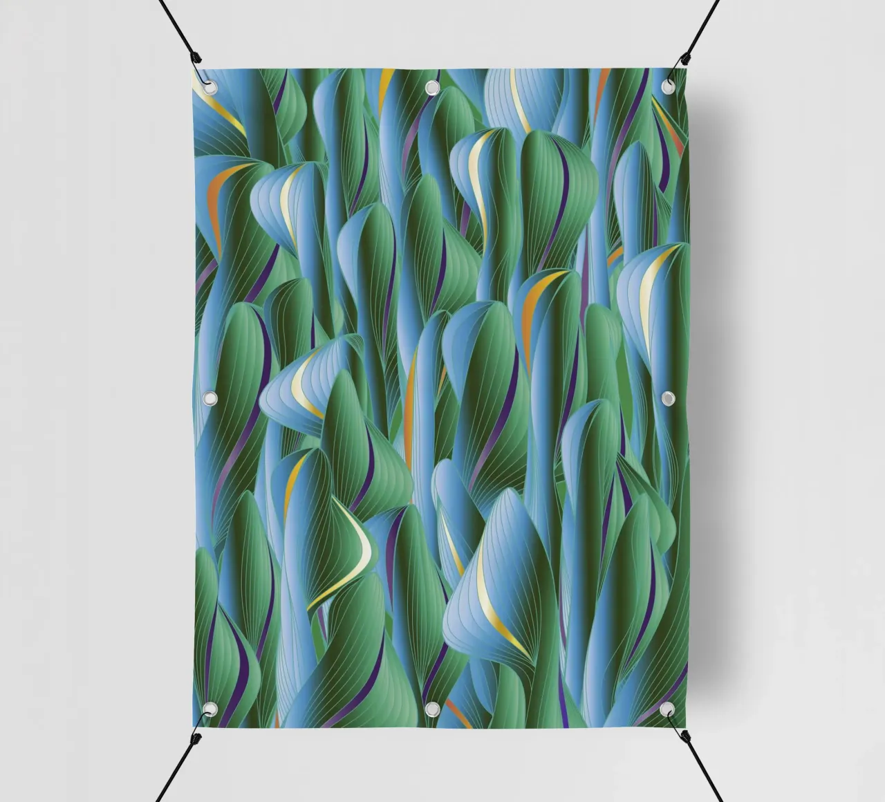 Another Green World telo in pvc da Angelo Cerantola