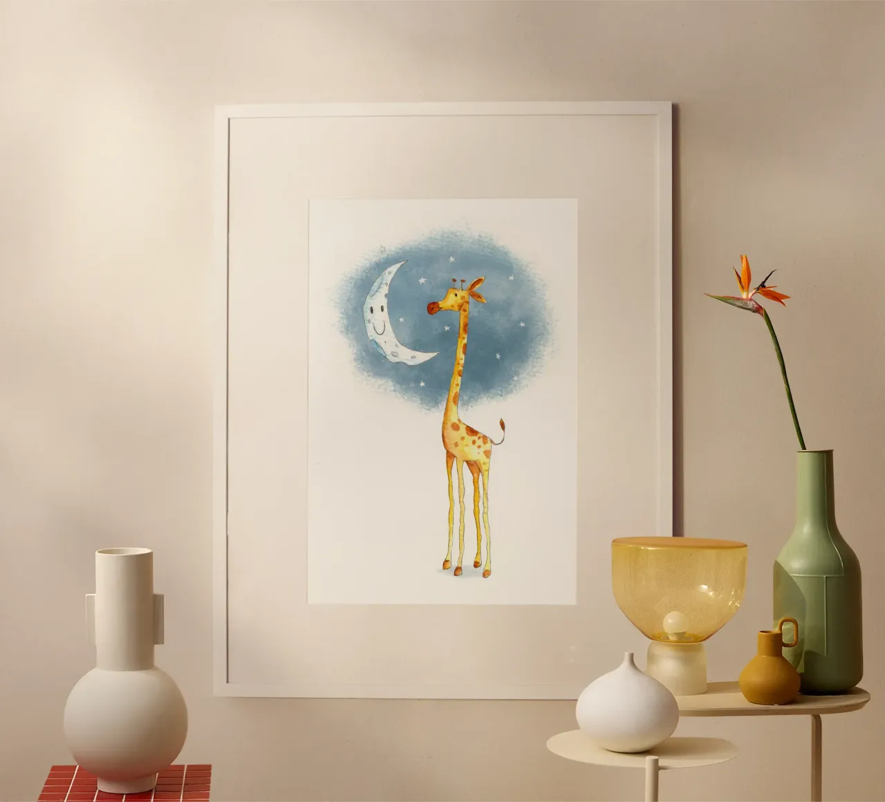 Hello Moon poster da muench benjamin