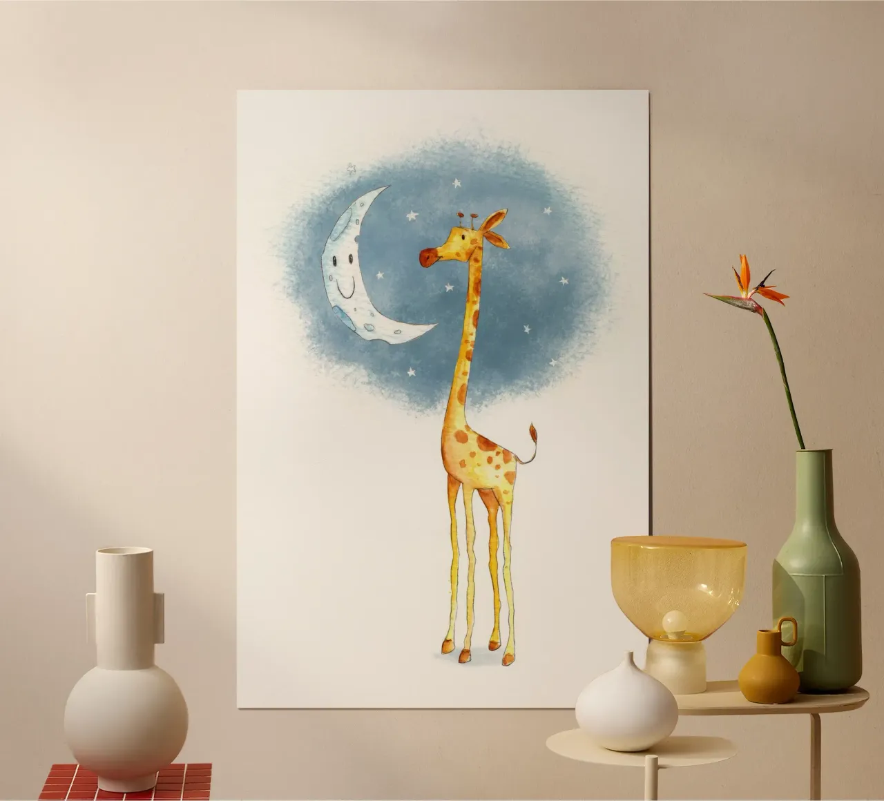 Hello Moon poster da muench benjamin