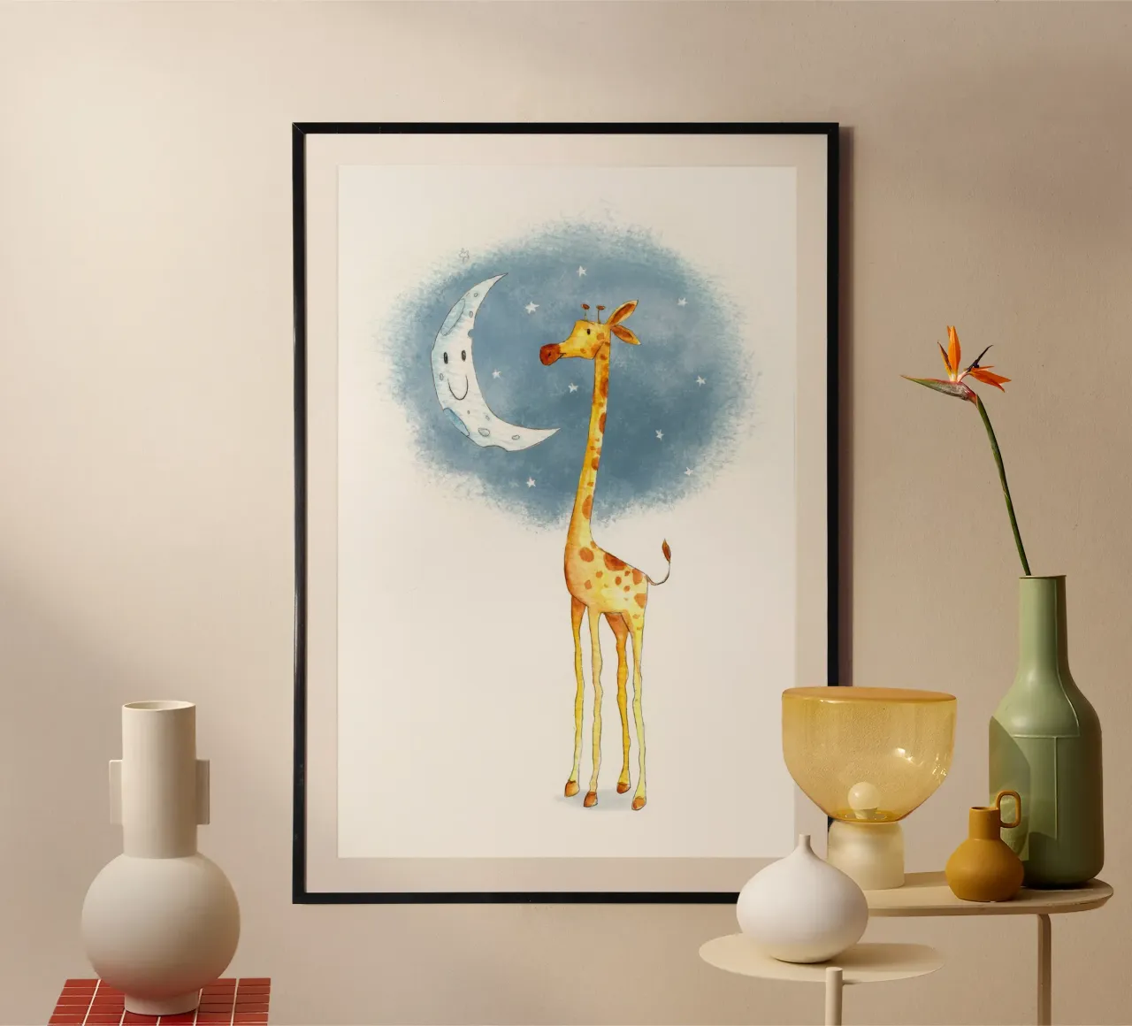 Hello Moon poster da muench benjamin