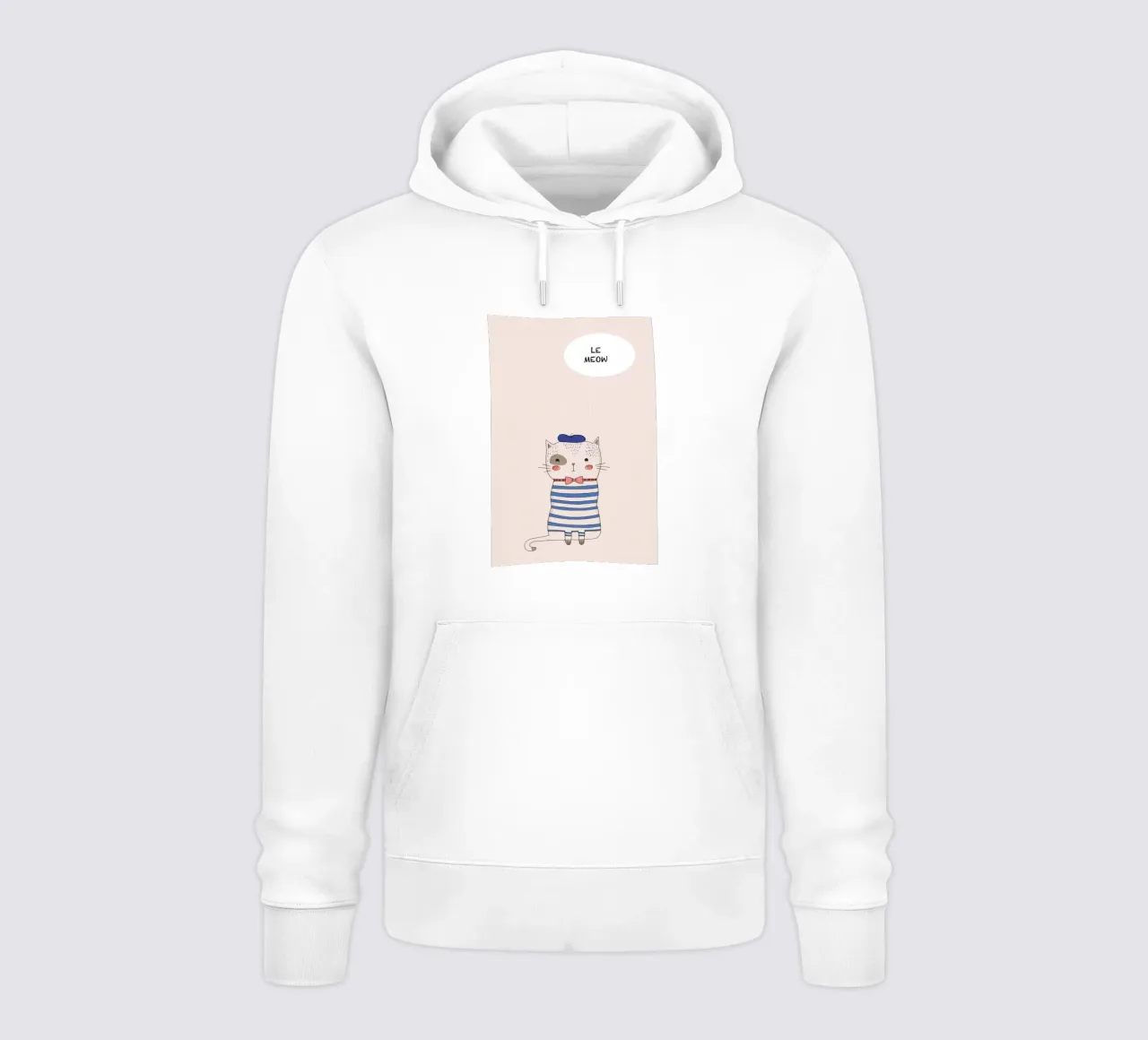 Le Meow felpa con cappuccio da muench benjamin