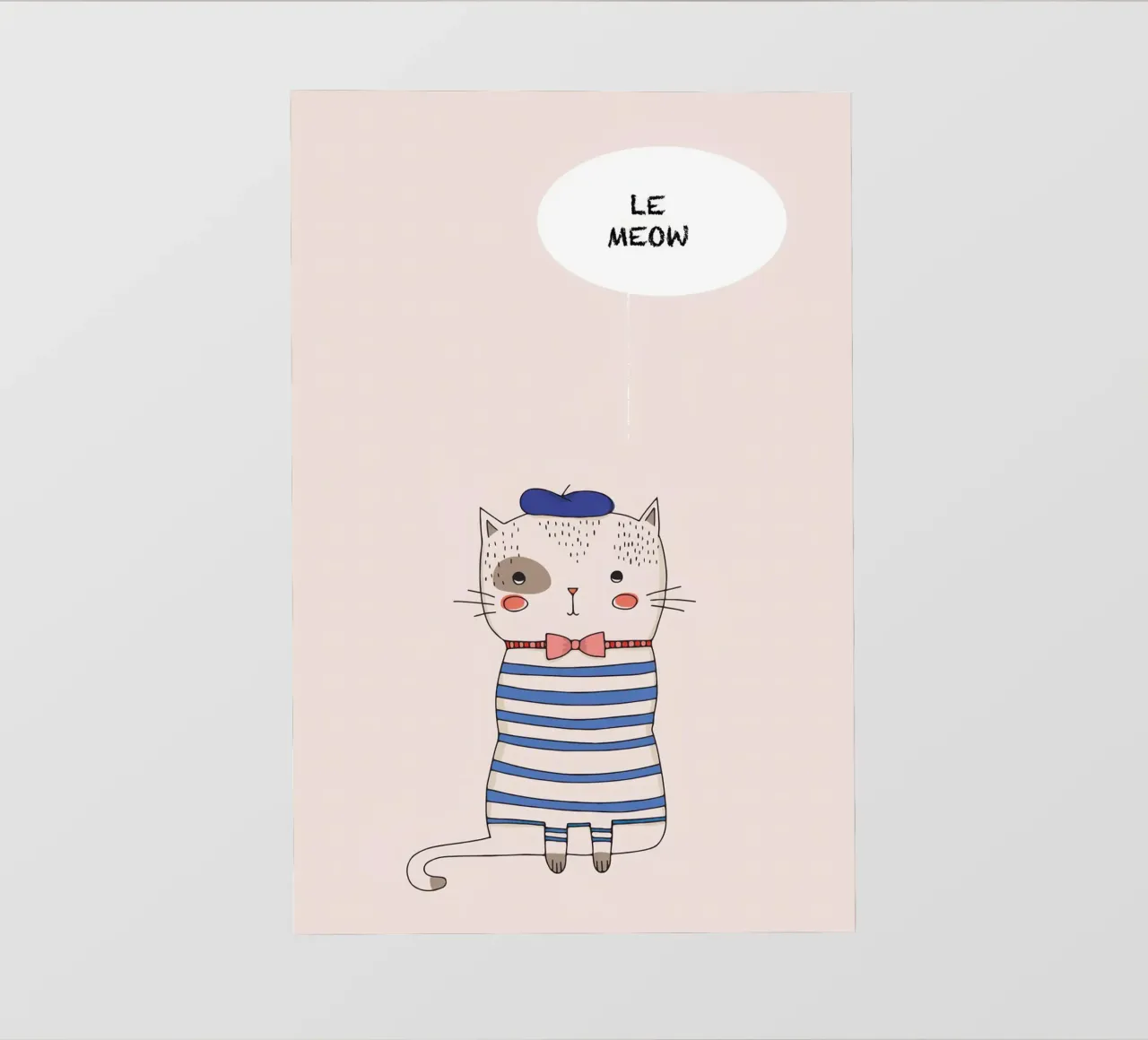 Le Meow telo in pvc da muench benjamin