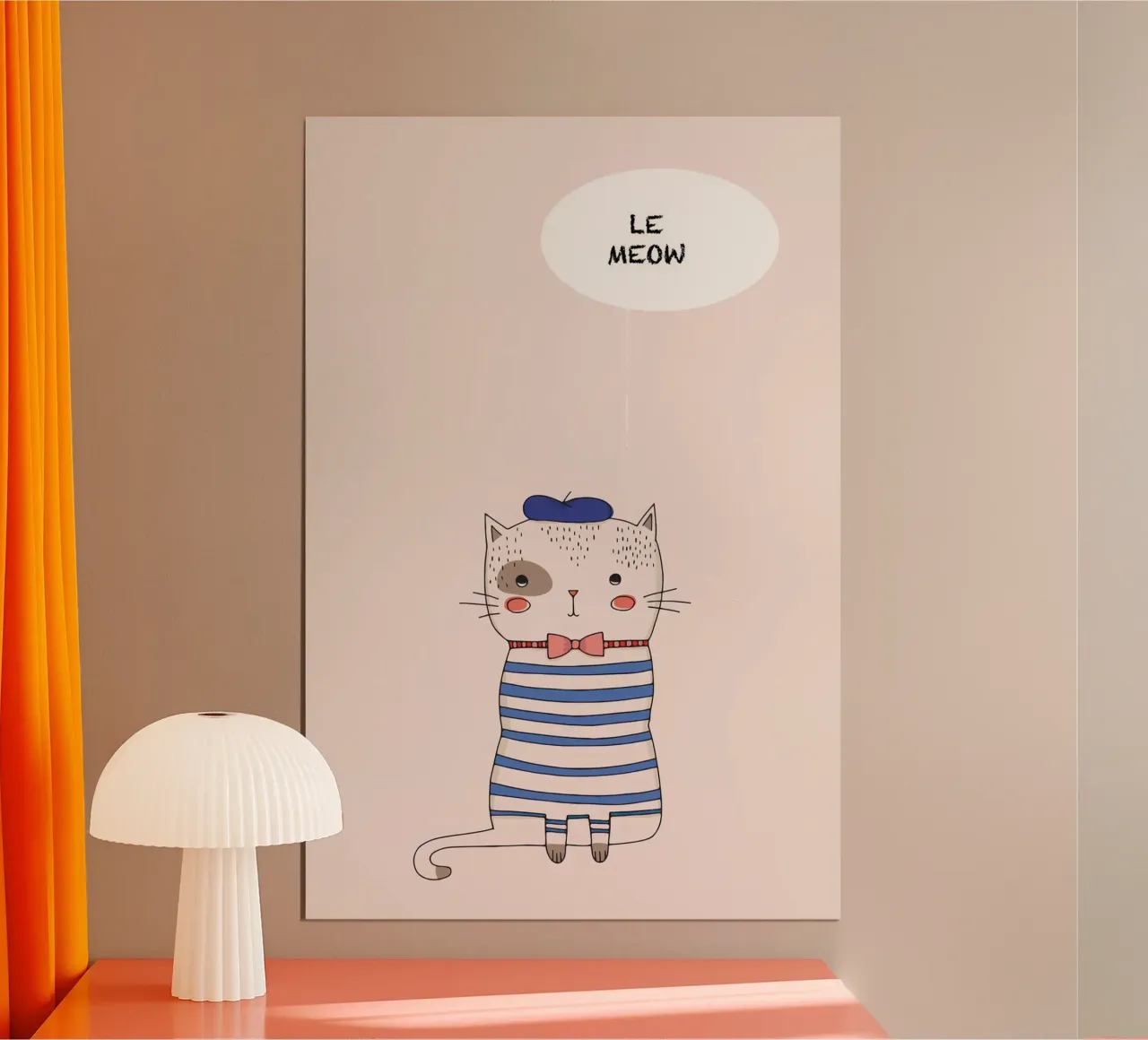 Le Meow poster da muench benjamin