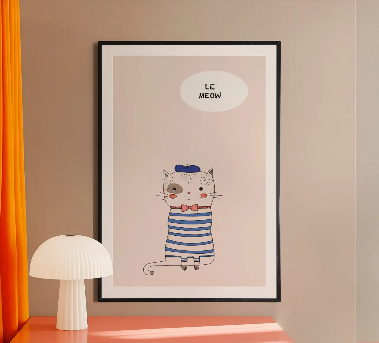 Le Meow poster da muench benjamin