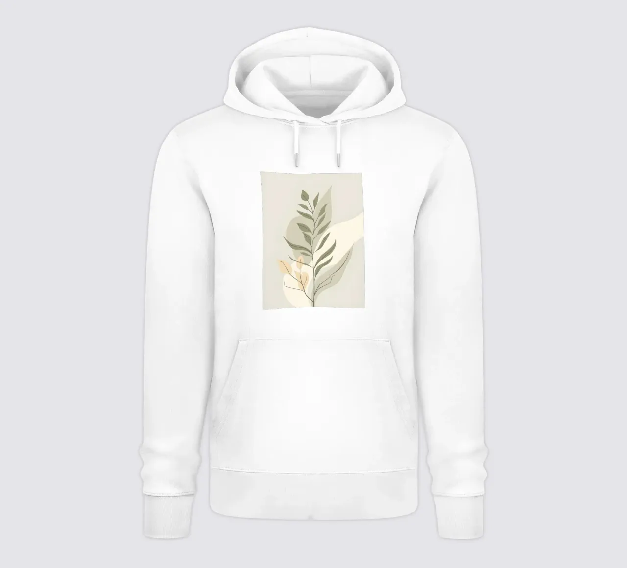 Botanico astratto felpa con cappuccio da Botanical Gallery
