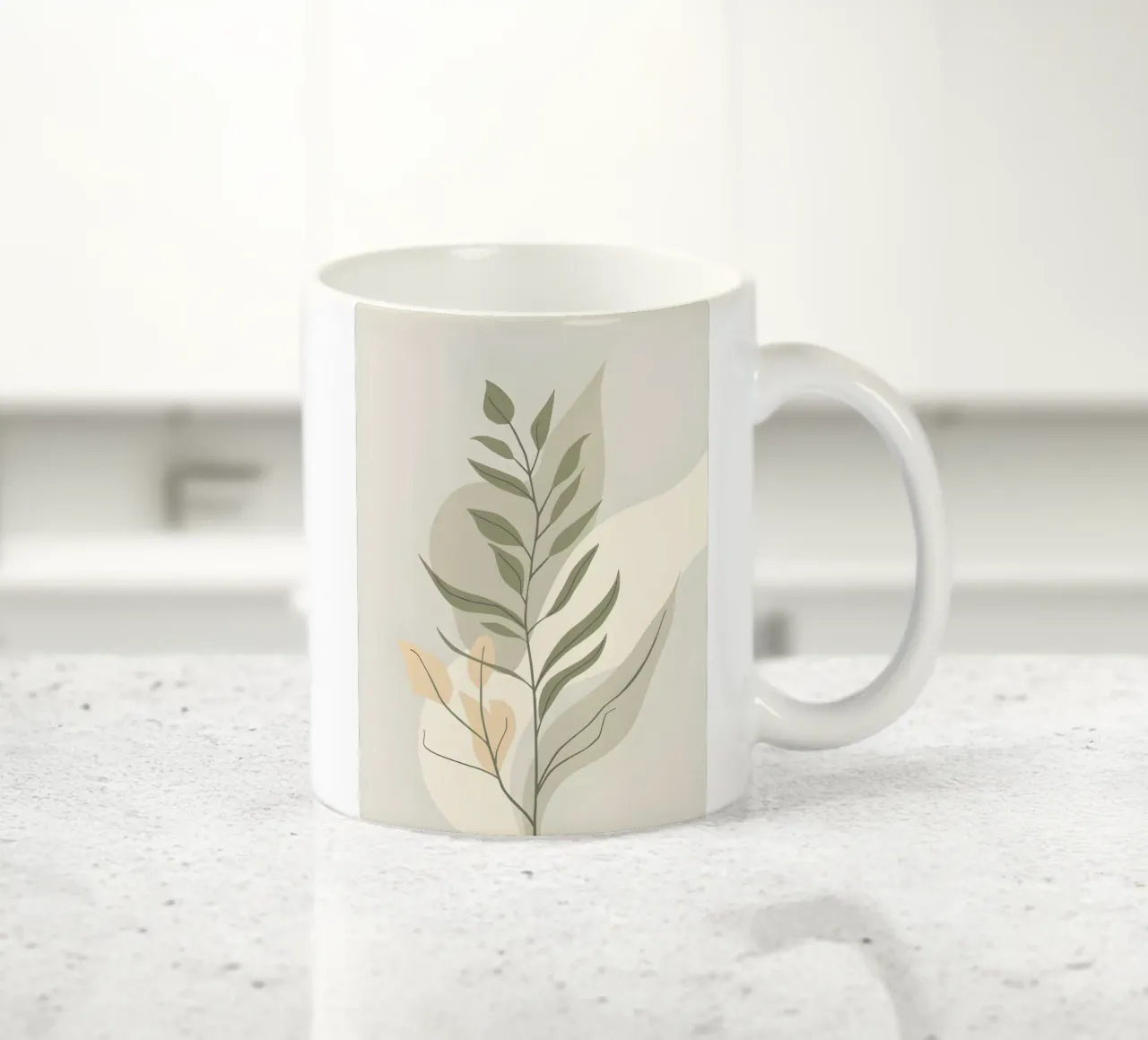 Botanico astratto tazza in ceramica da Botanical Gallery