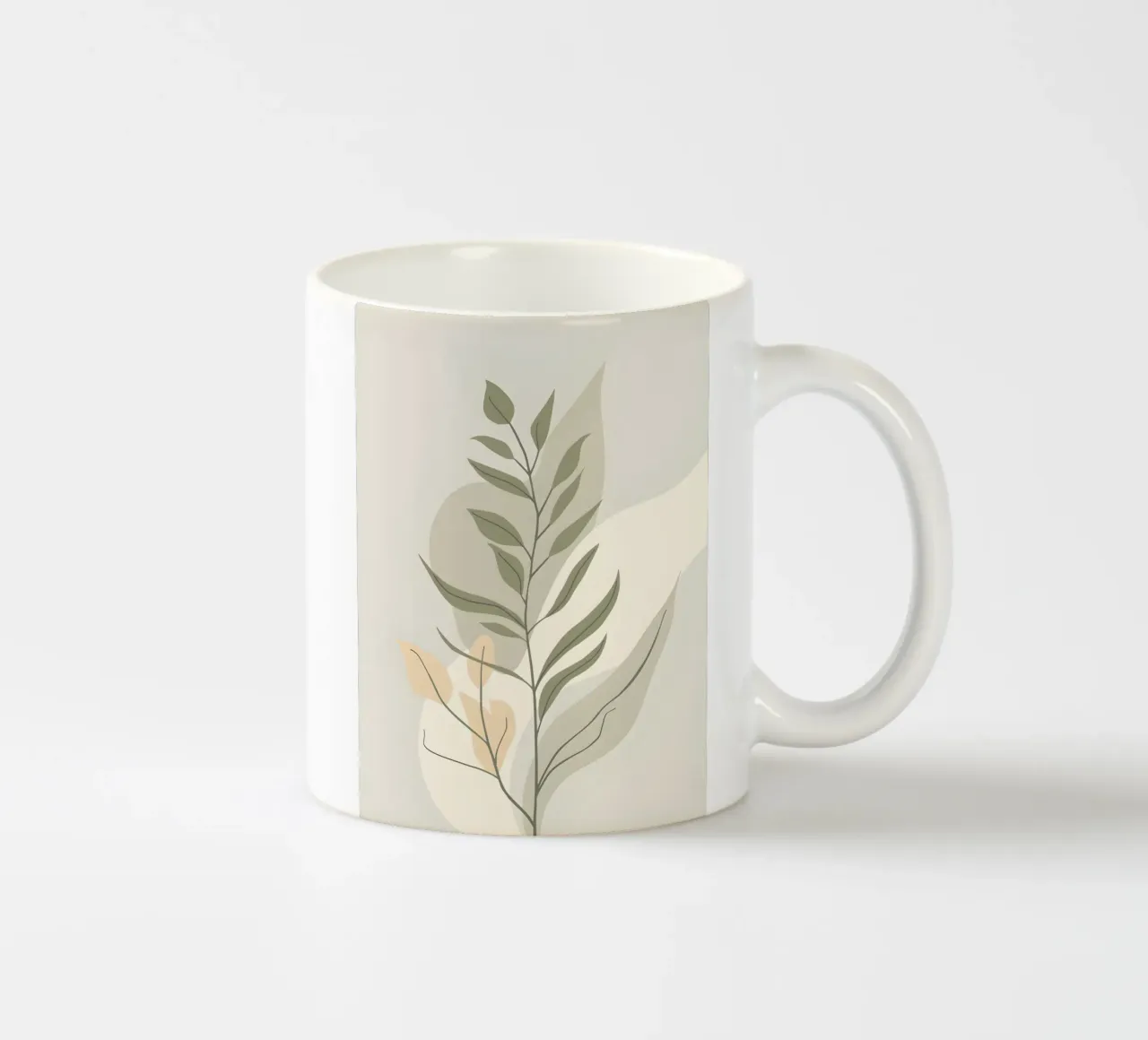 Botanico astratto tazza in ceramica da Botanical Gallery
