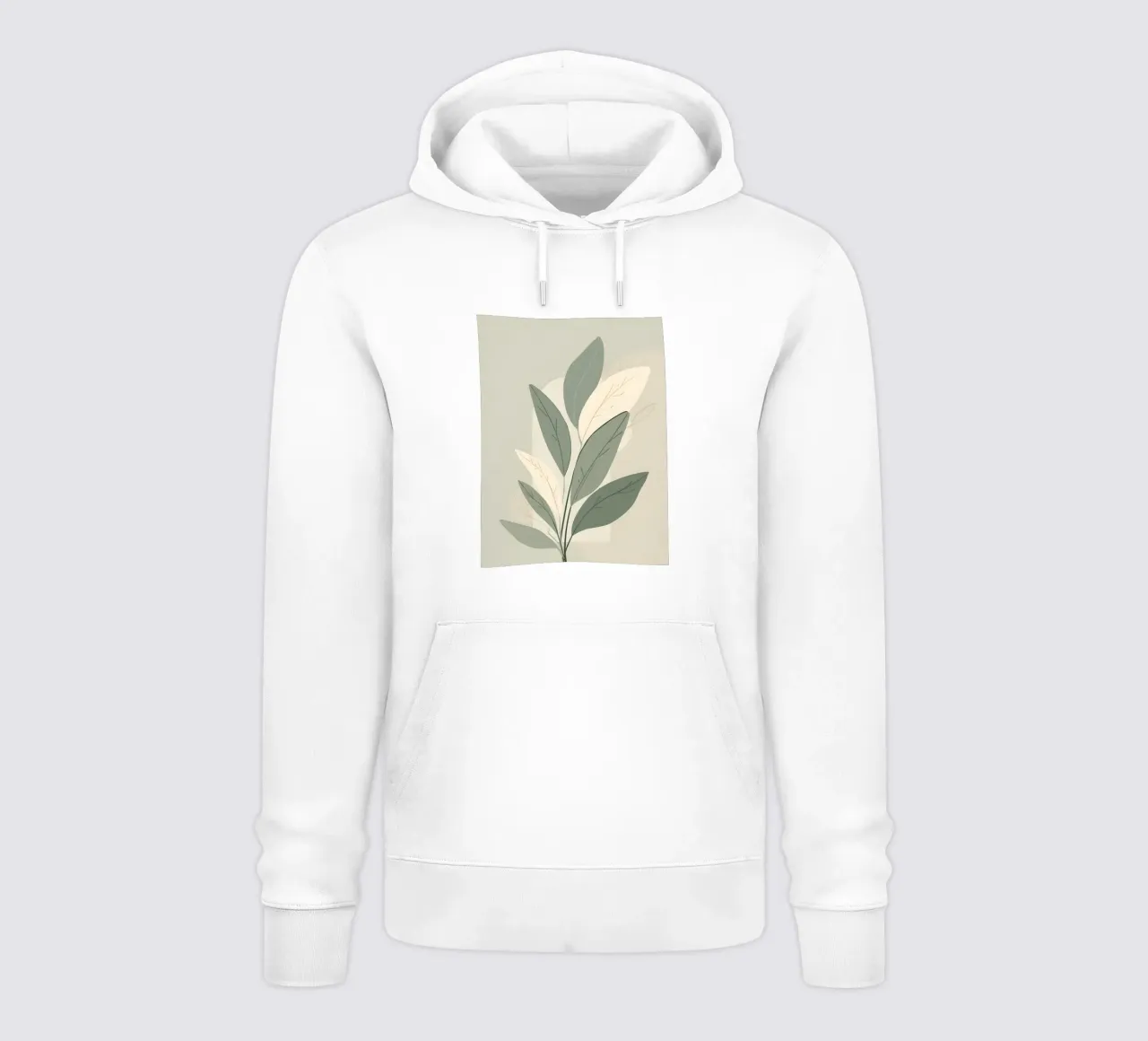 Botanico astratto felpa con cappuccio da Botanical Gallery