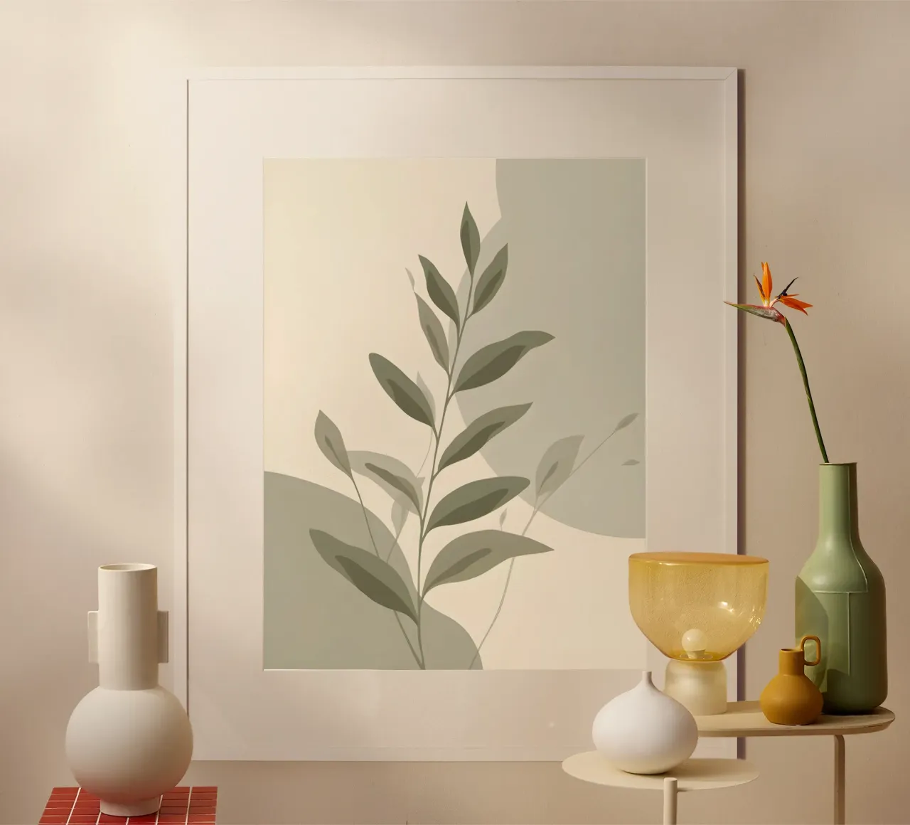 Botanico astratto poster da The Green Room