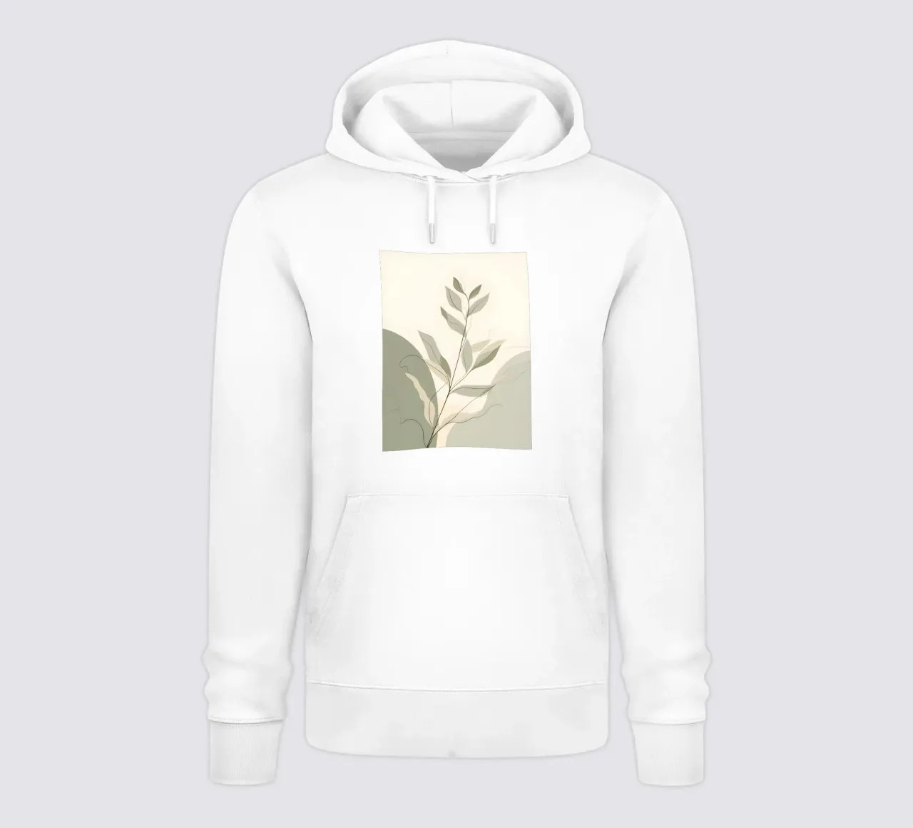Botanico astratto felpa con cappuccio da Botanical Gallery