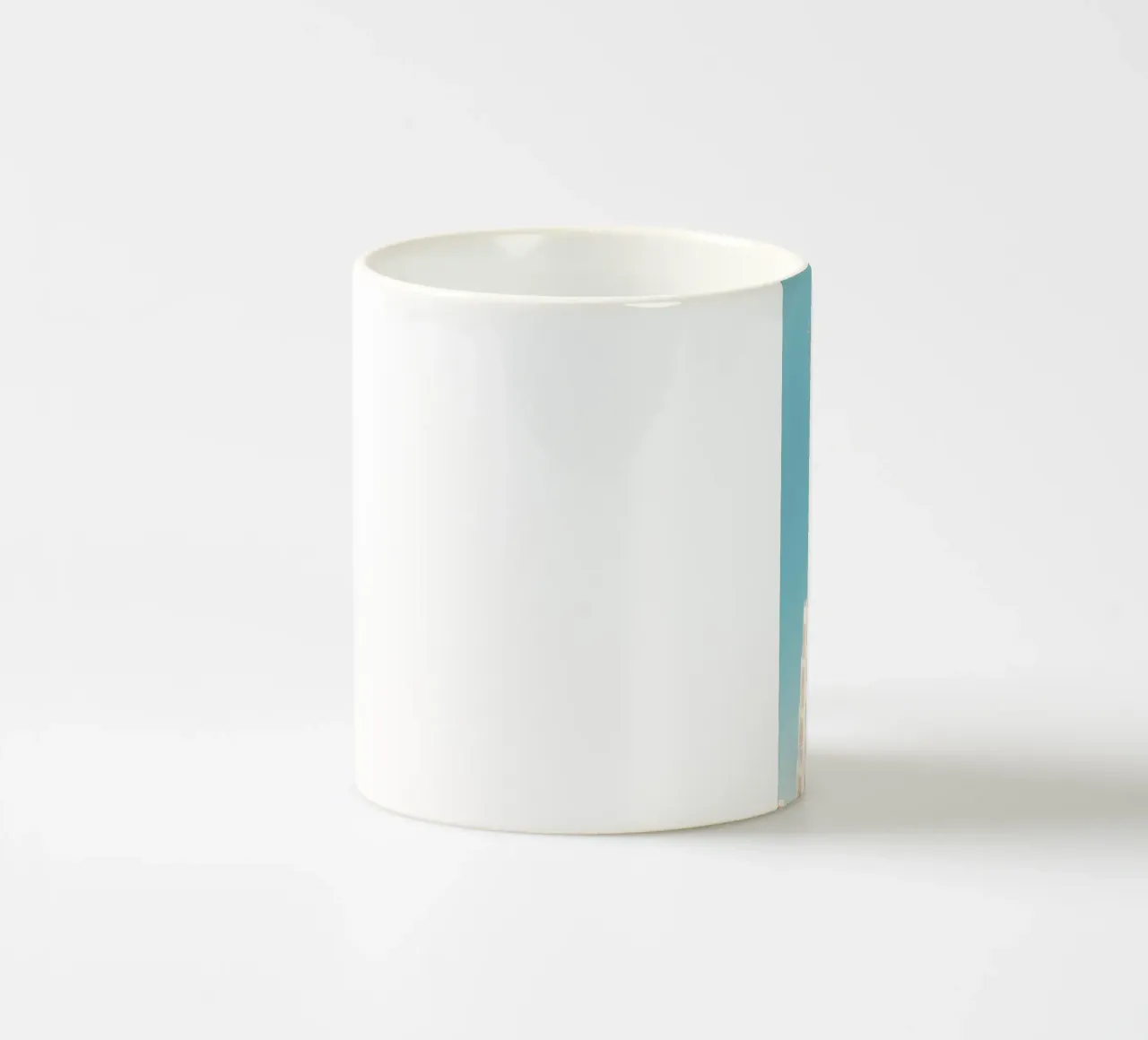 building with palm tazza in ceramica da mip of map