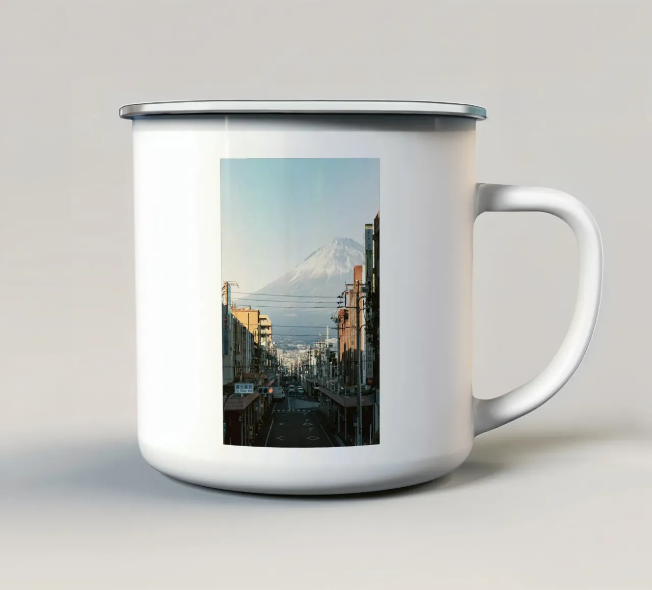 street calm tazza in smalto da mip of map