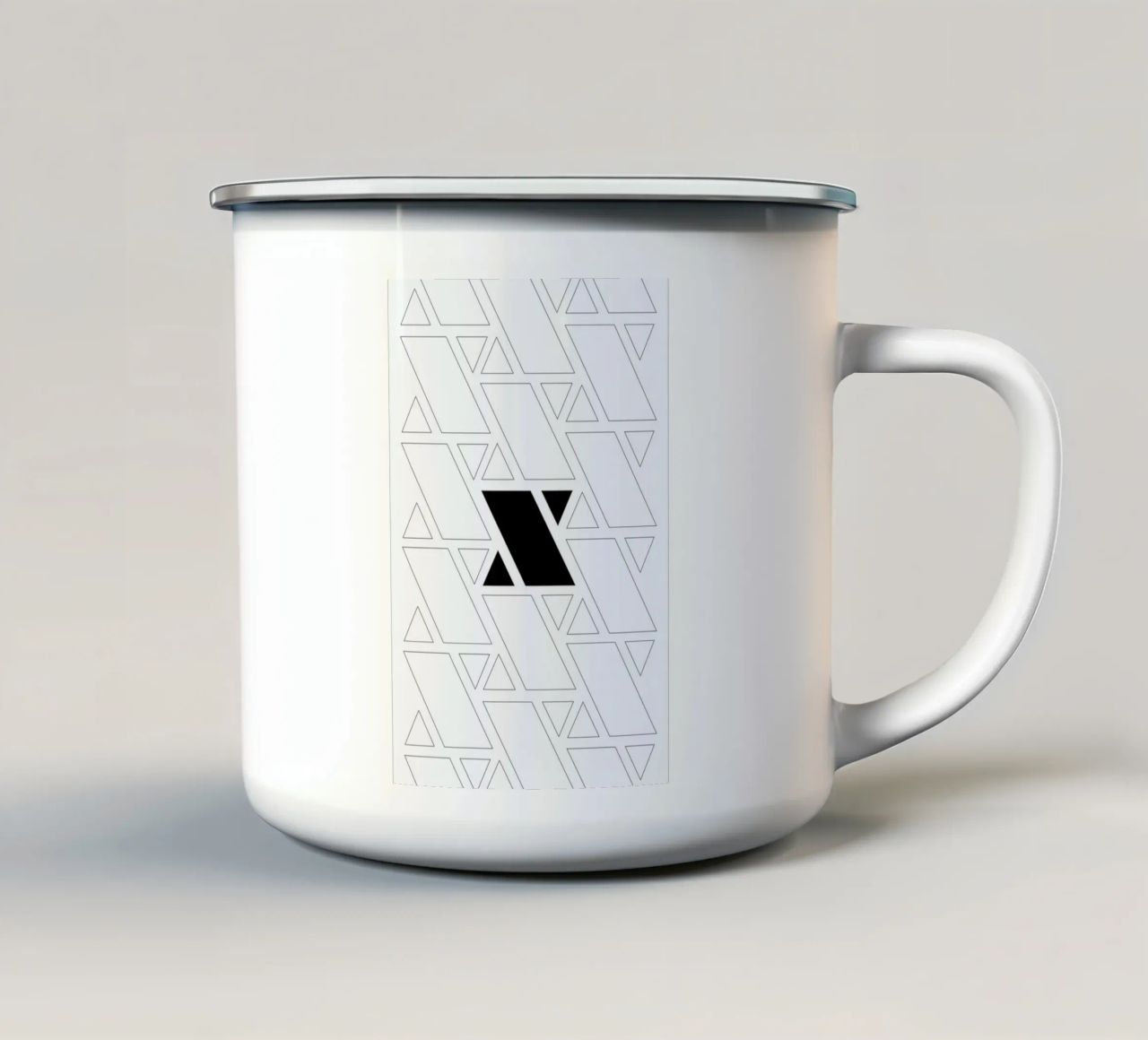 xx tazza in smalto da Oh Darling