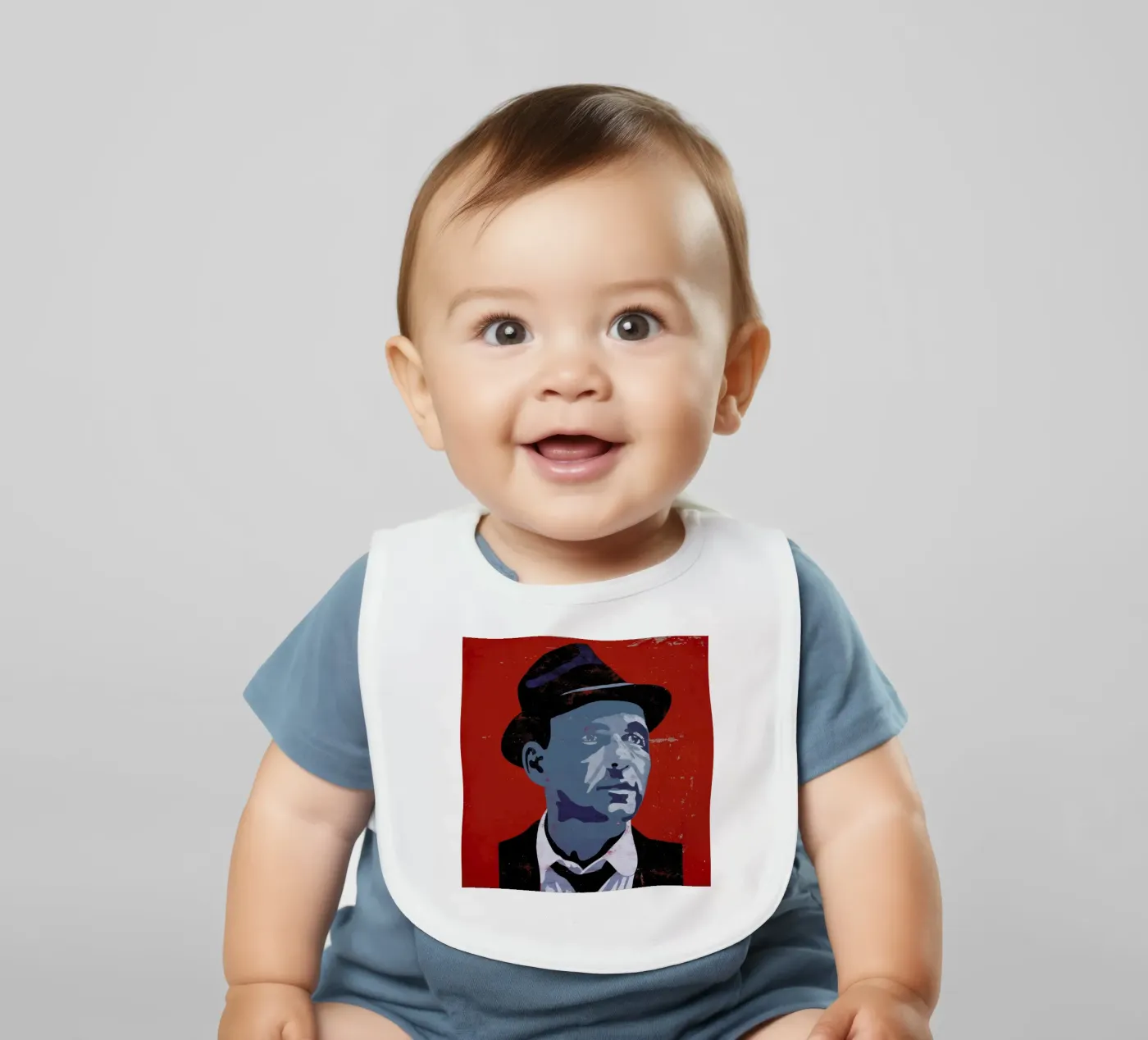 Sinatra Babylätzchen von Andy Bridge