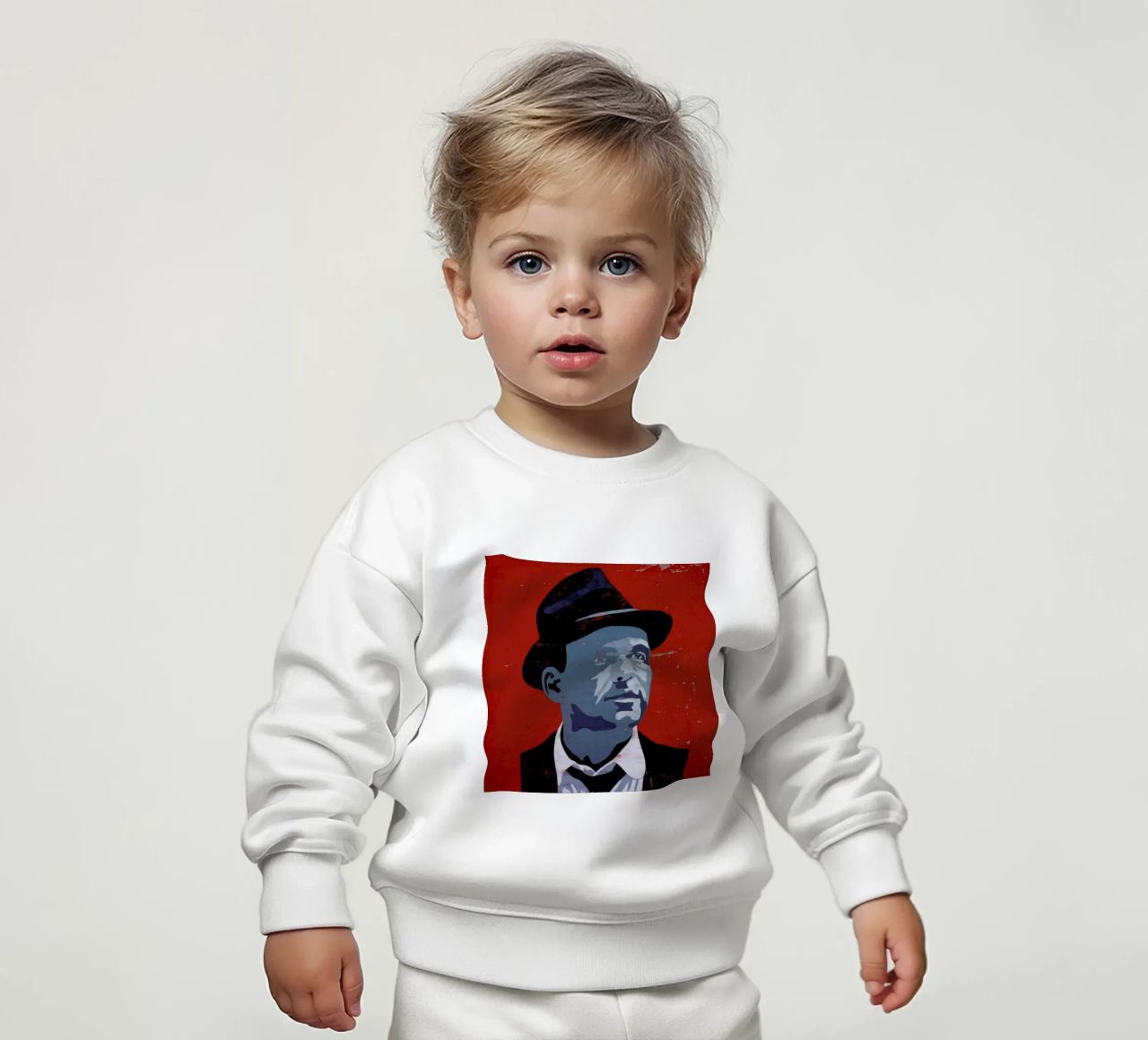Sinatra felpa neonato da Andy Bridge