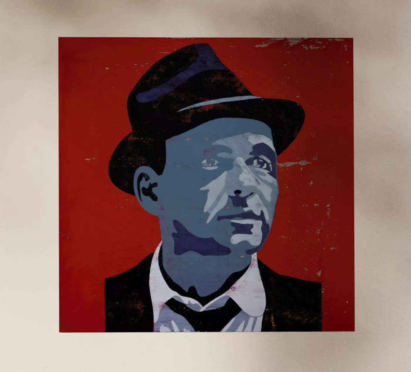 Sinatra backlit folie van Andy Bridge