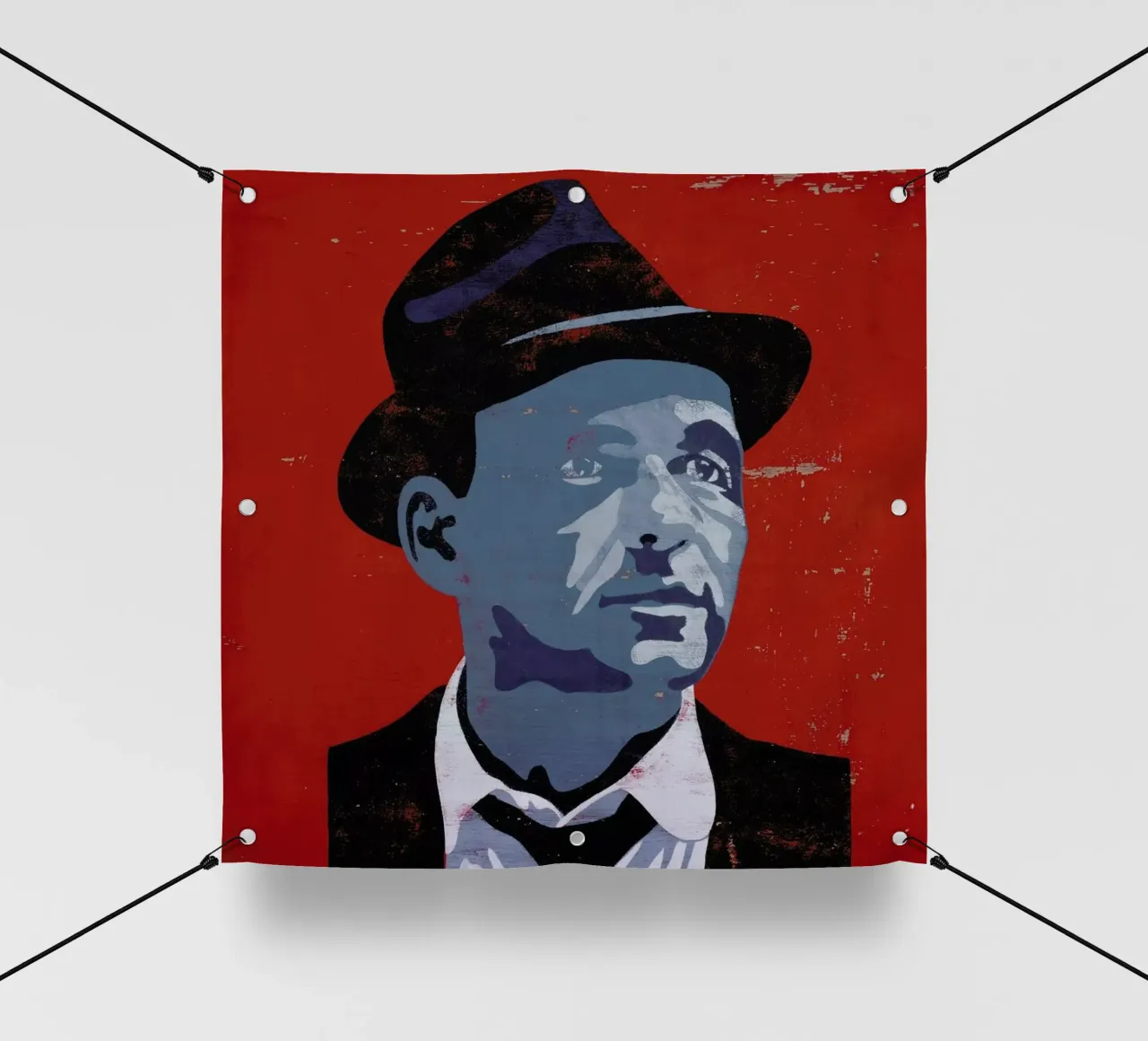 Sinatra telo in pvc da Andy Bridge
