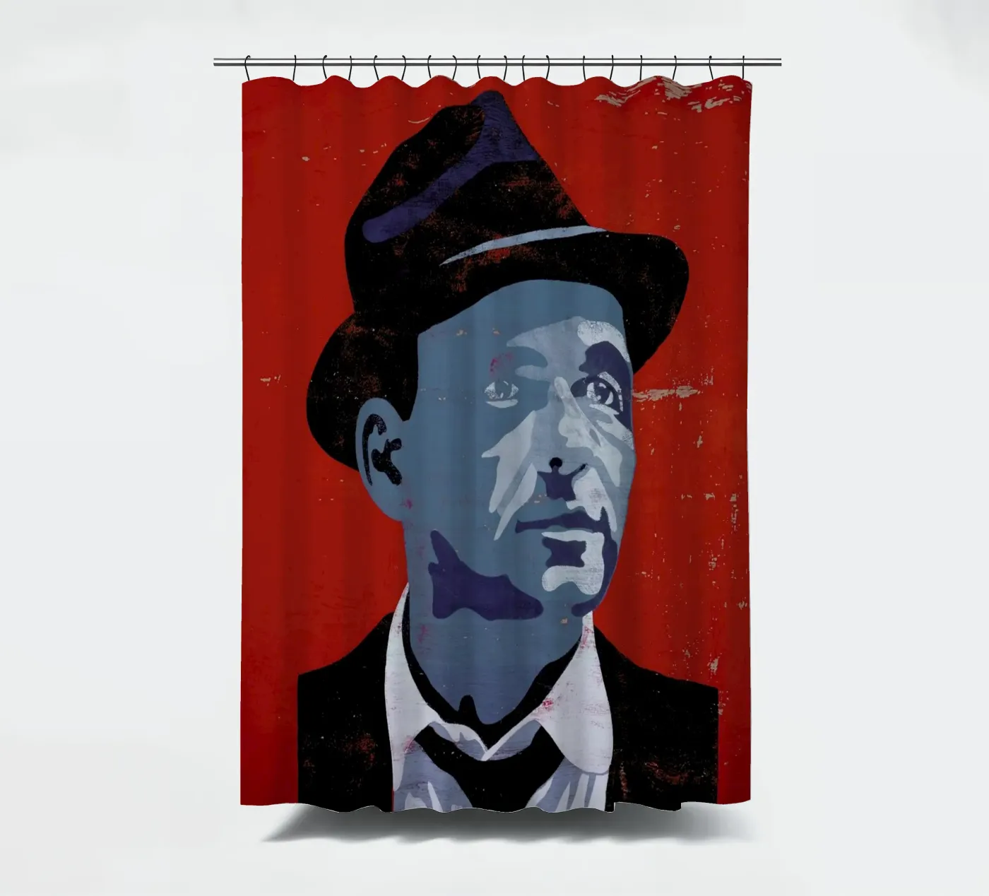 Sinatra Duschvorhang von Andy Bridge