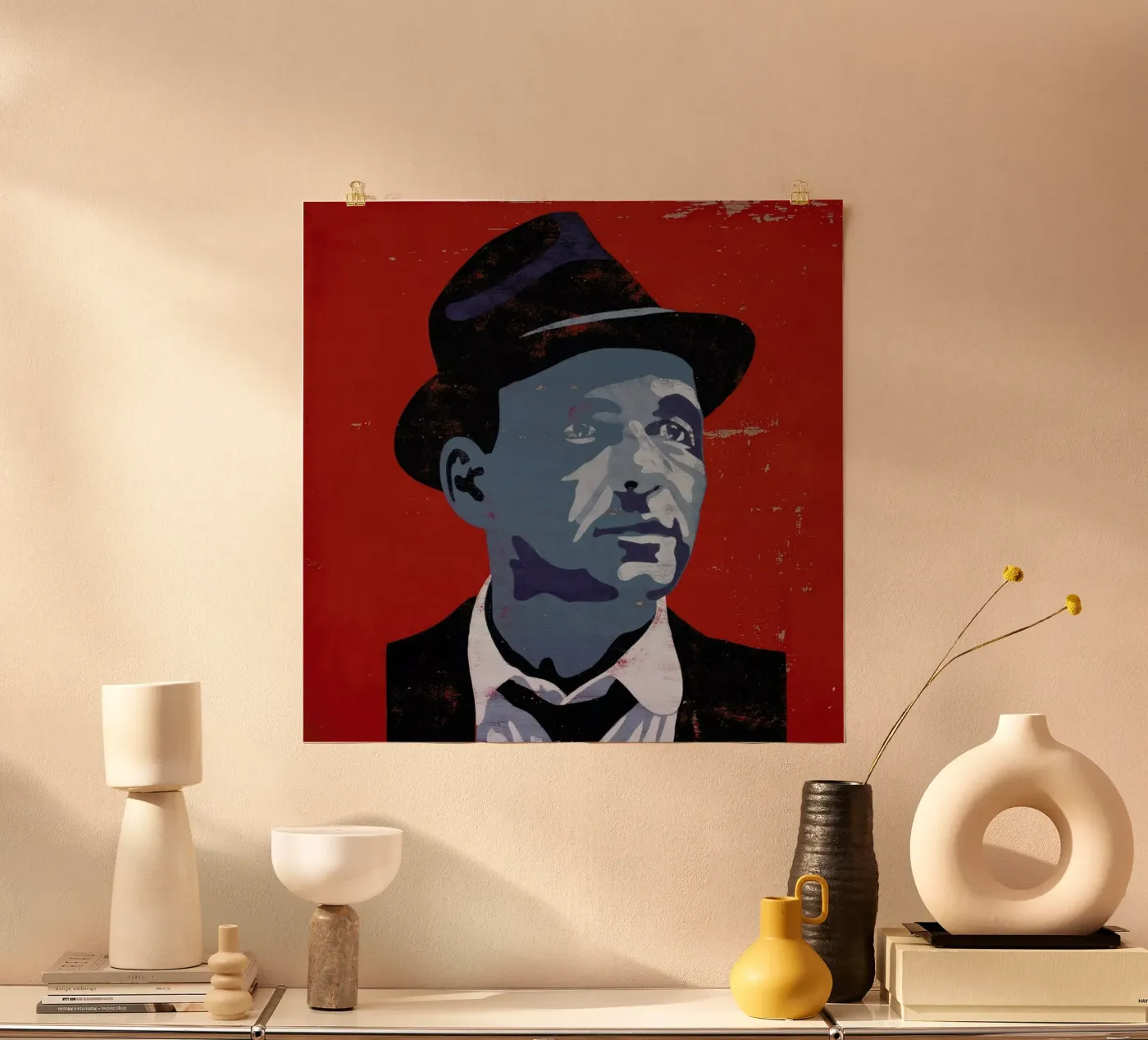 Sinatra poster by Andy Bridge