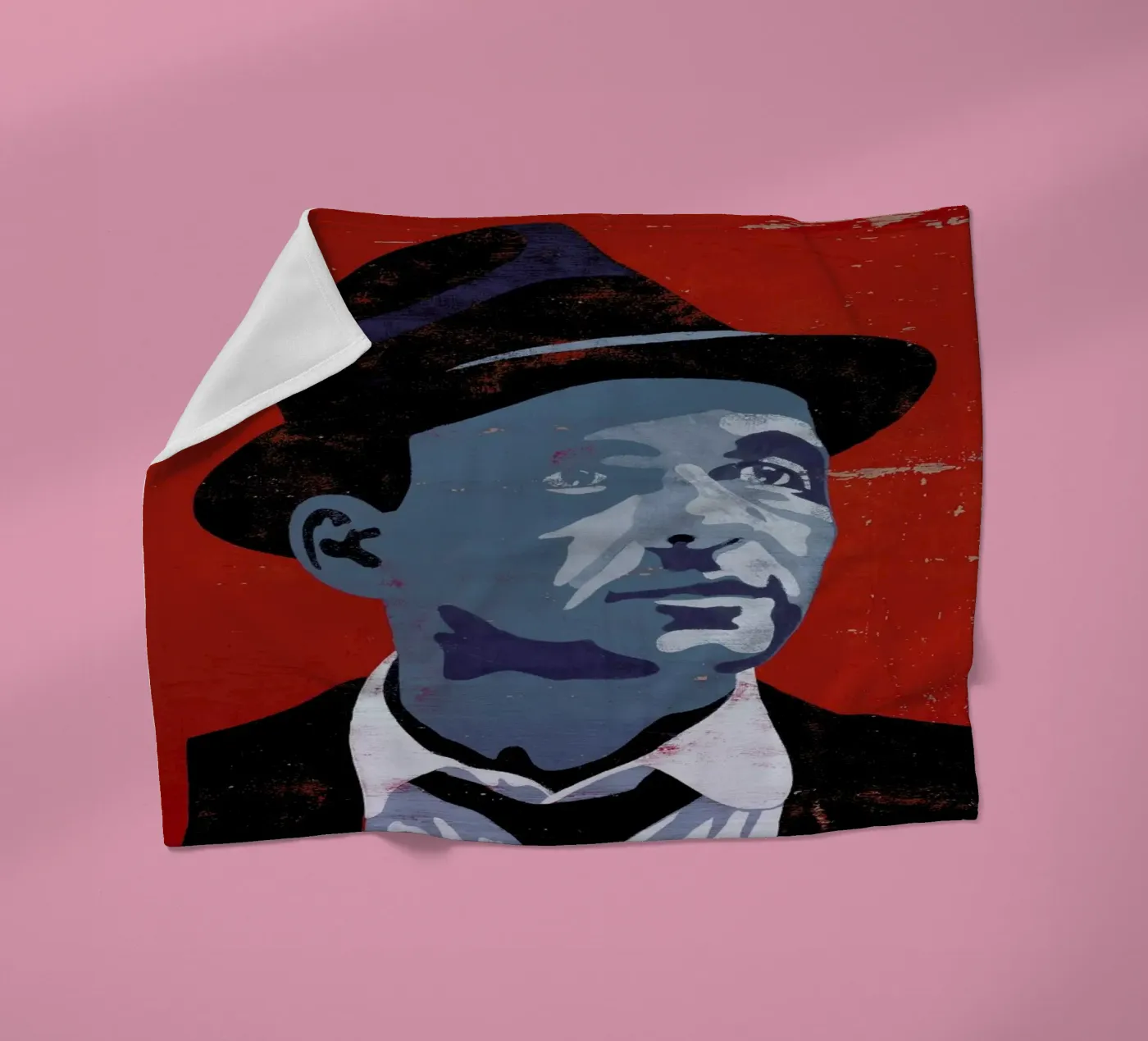 Sinatra Fleecedecke von Andy Bridge