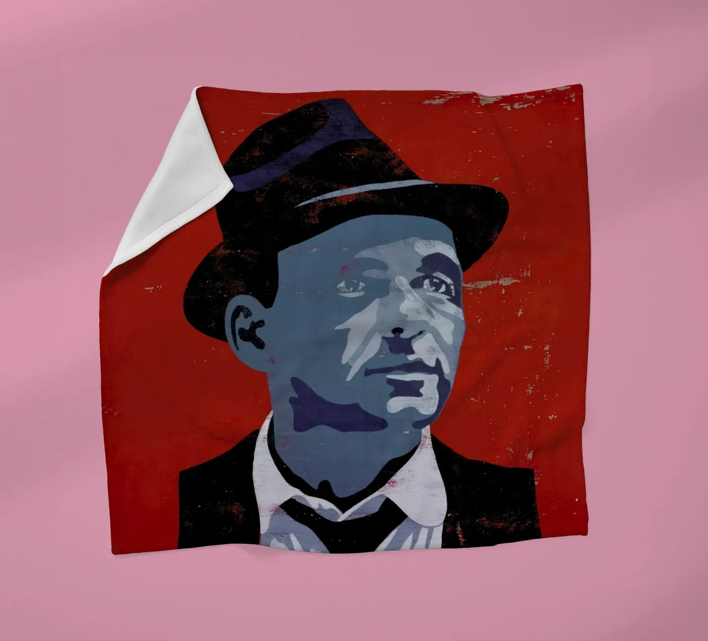 Sinatra Fleecedecke von Andy Bridge