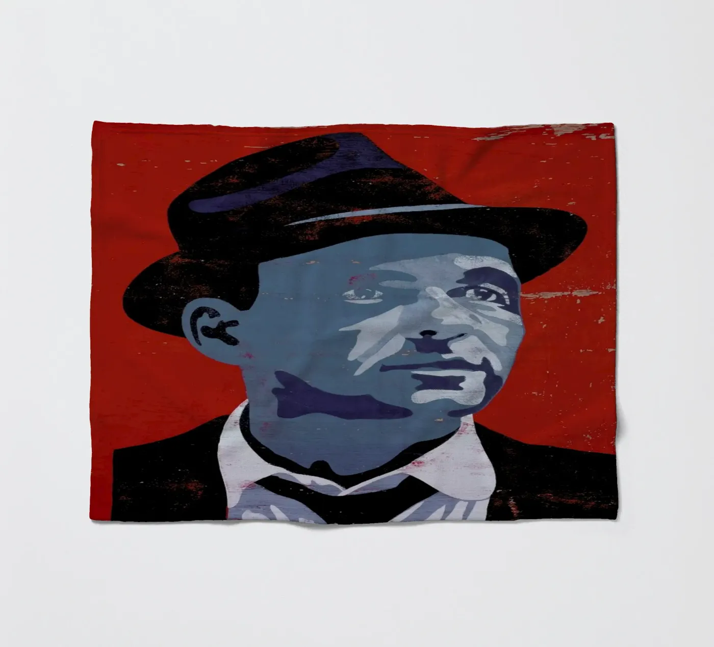 Sinatra Fleecedecke von Andy Bridge