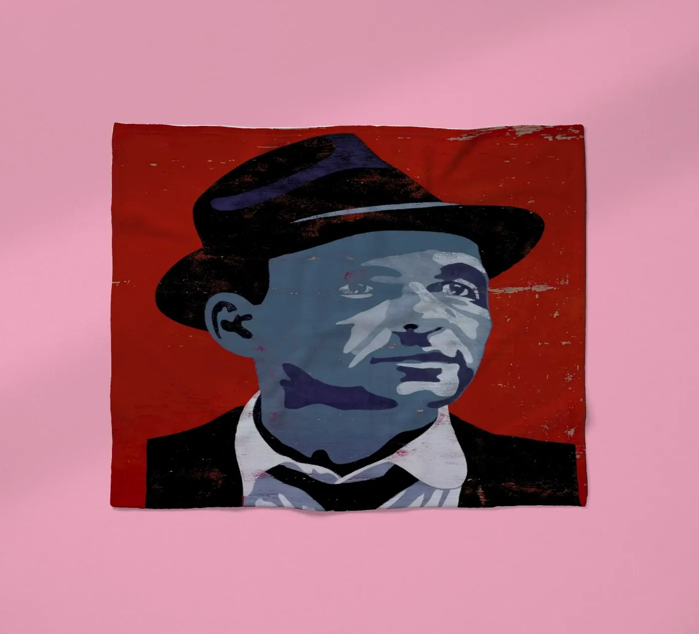 Sinatra Fleecedecke von Andy Bridge