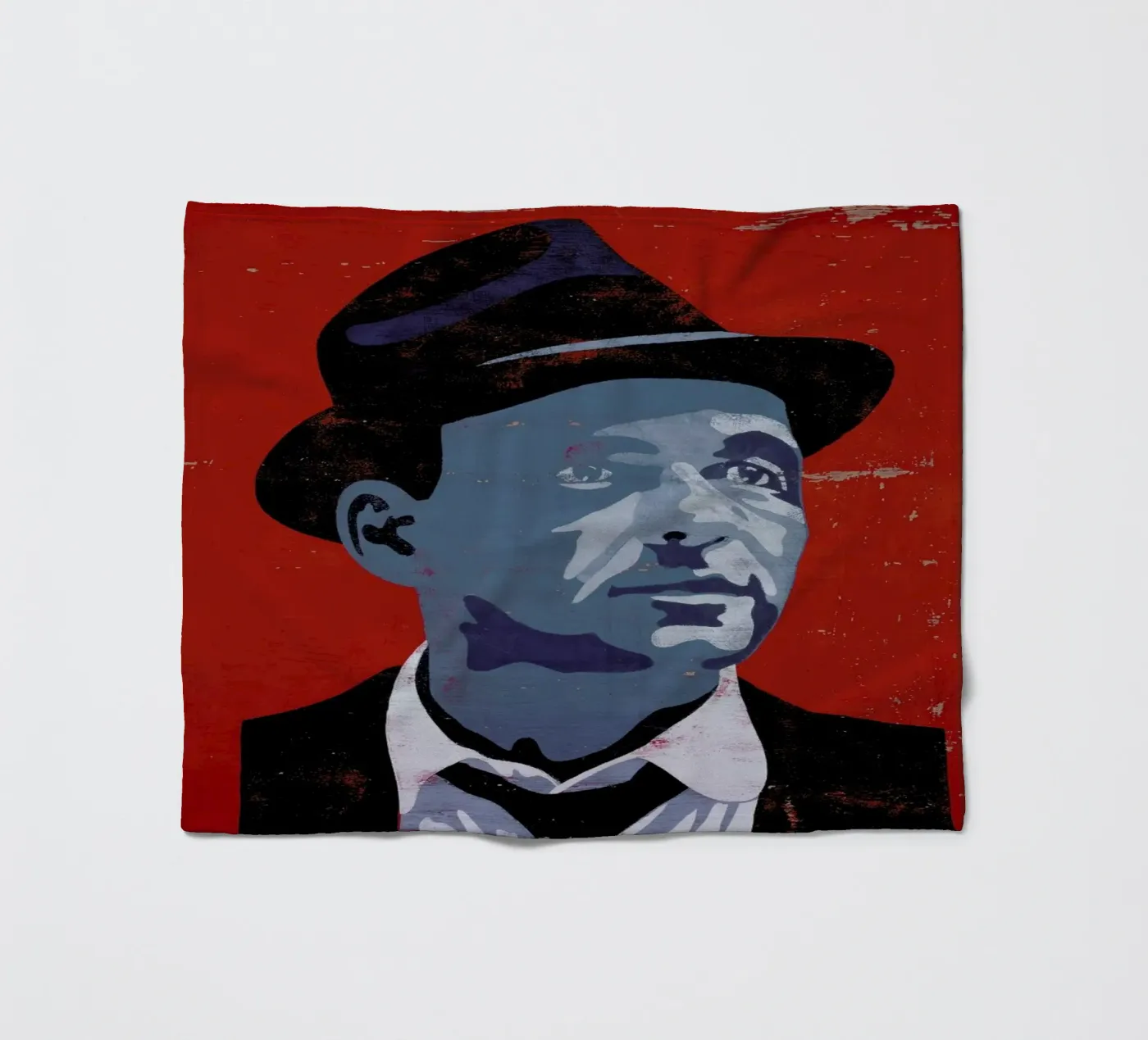 Sinatra Fleecedecke von Andy Bridge