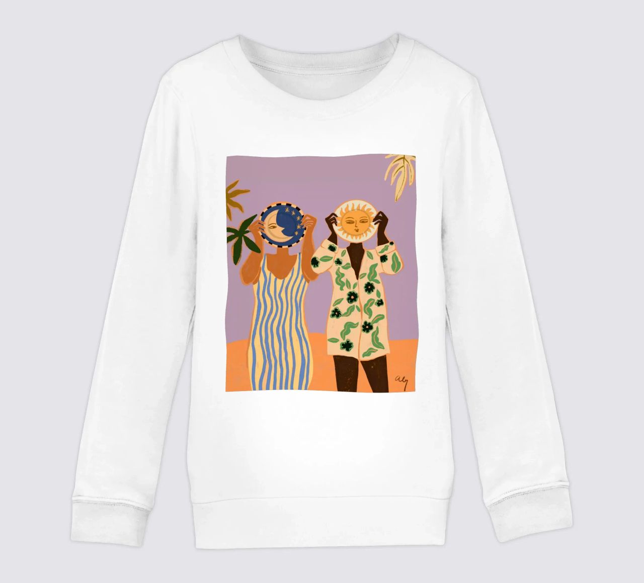 Sun & Moon sudadera para niño de Arty Guava