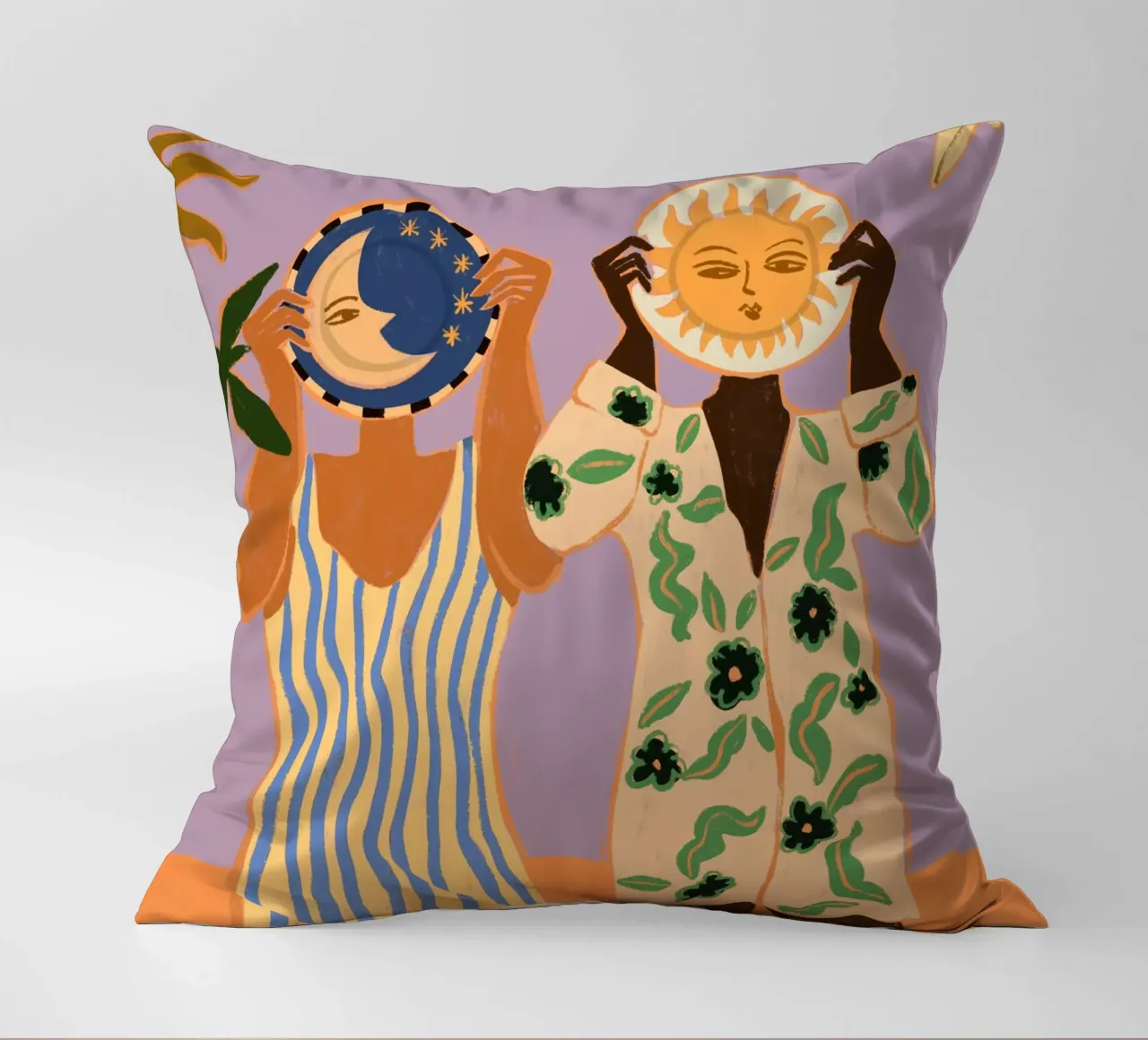 Sun & Moon cuscino da Arty Guava