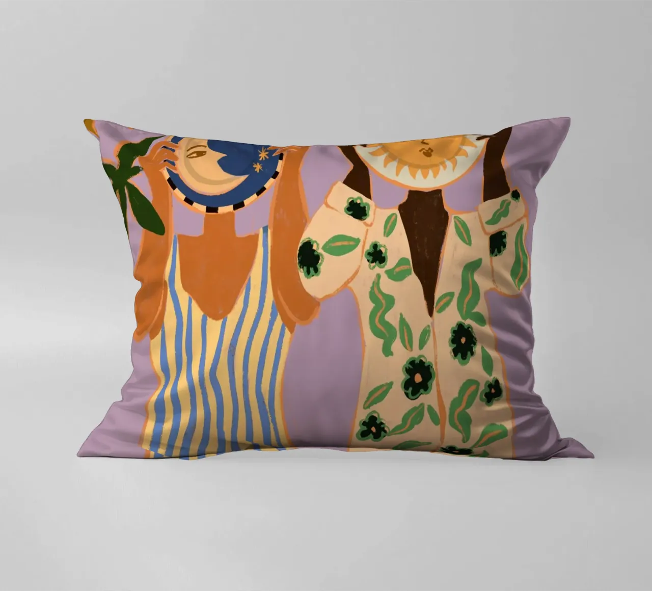 Sun & Moon cuscino da Arty Guava