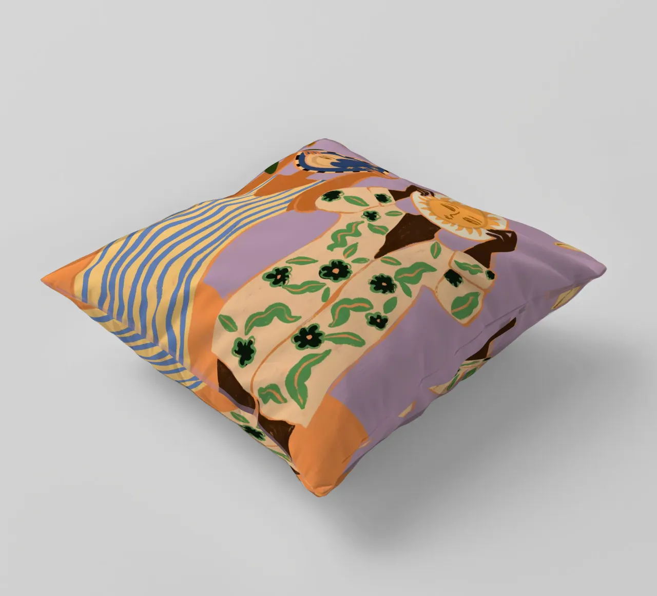 Sun & Moon cuscino da Arty Guava