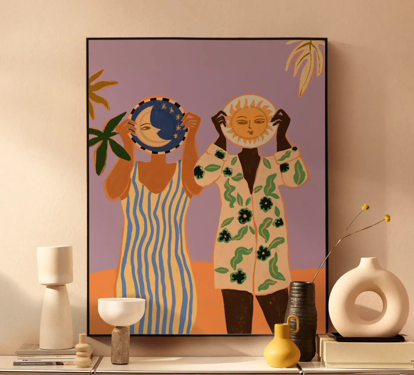 Sun & Moon plexiglass da Arty Guava