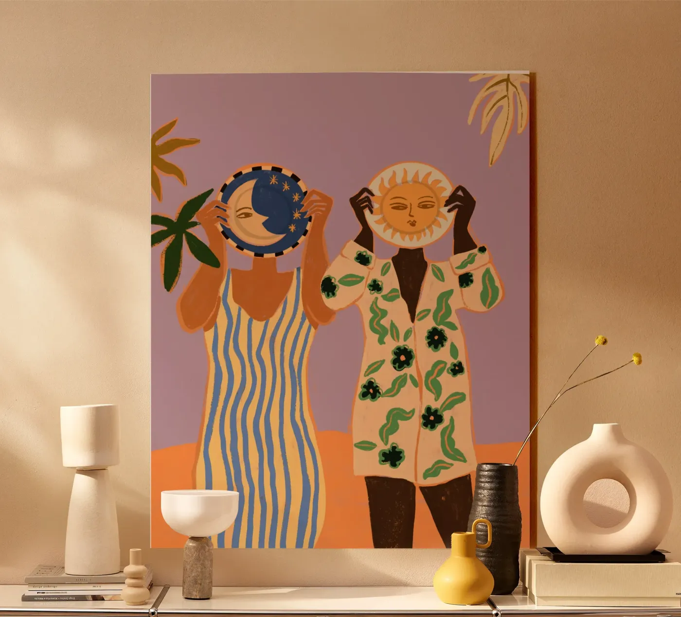 Sun & Moon plexiglass da Arty Guava