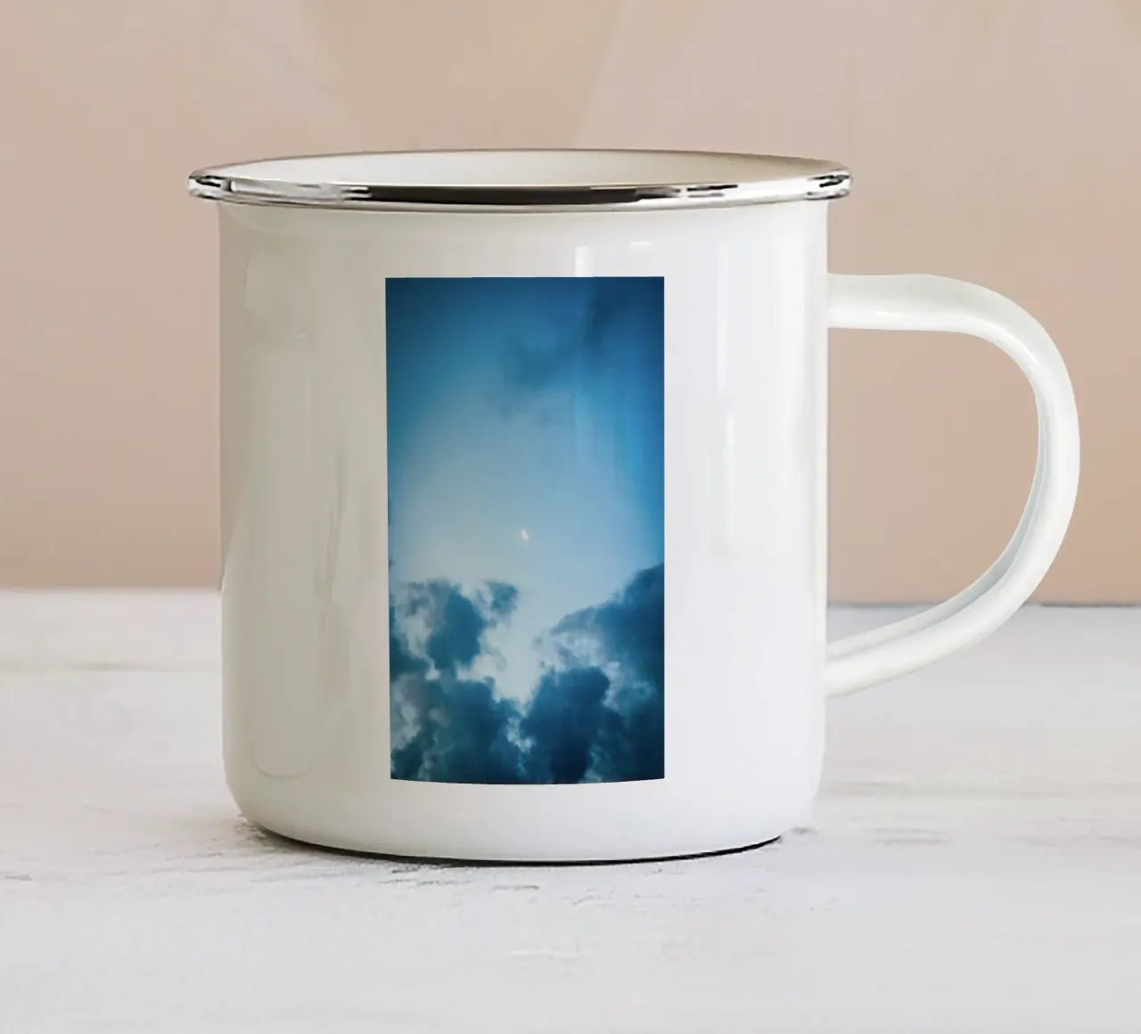 cloud moon tazza in smalto da mip of map