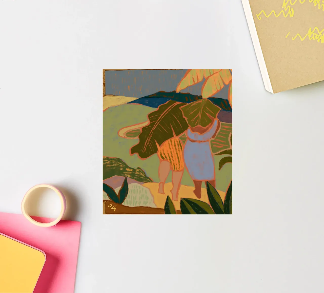 Rain In May sticker by Arty Guava